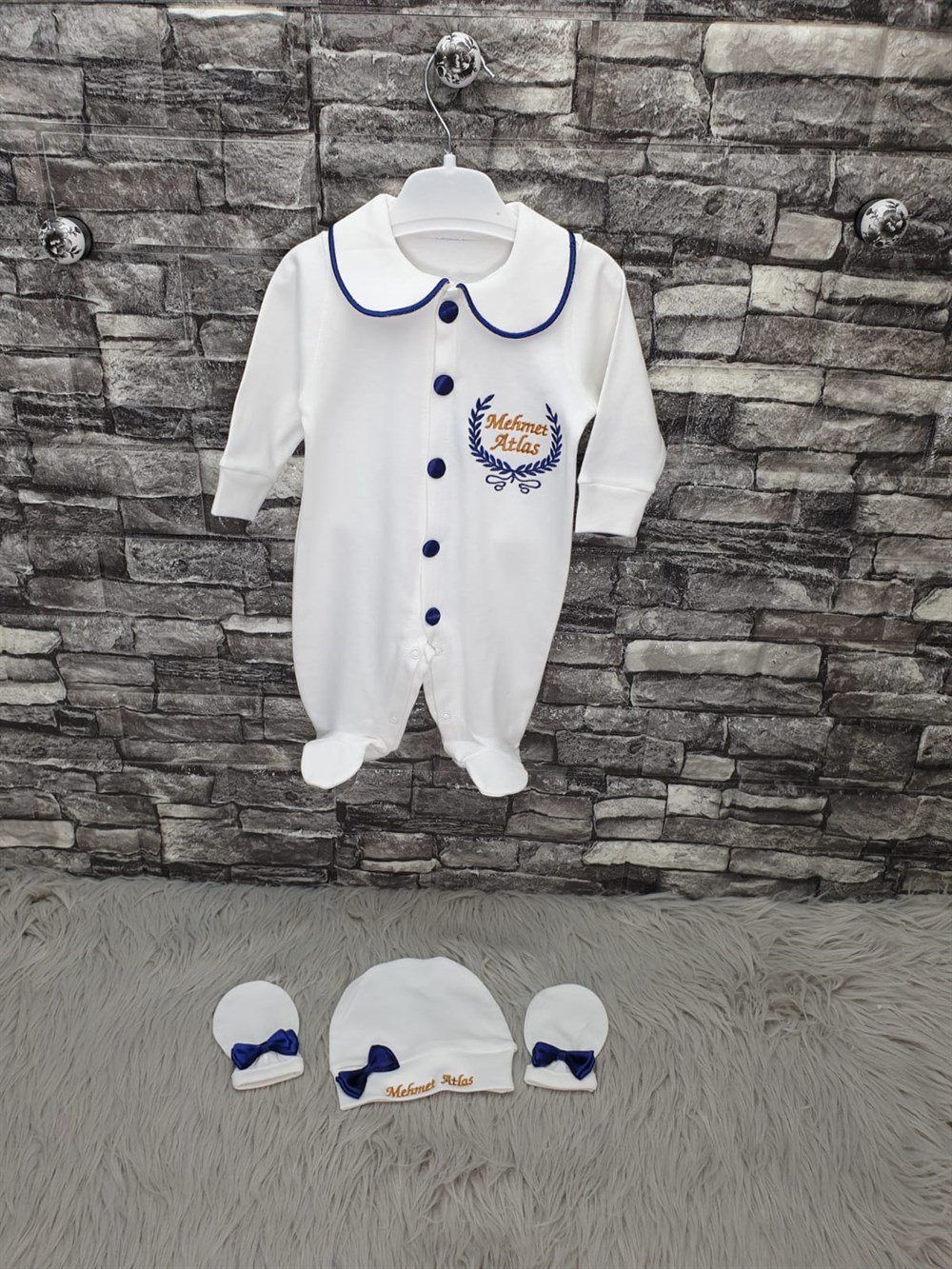 isme özel tulum set