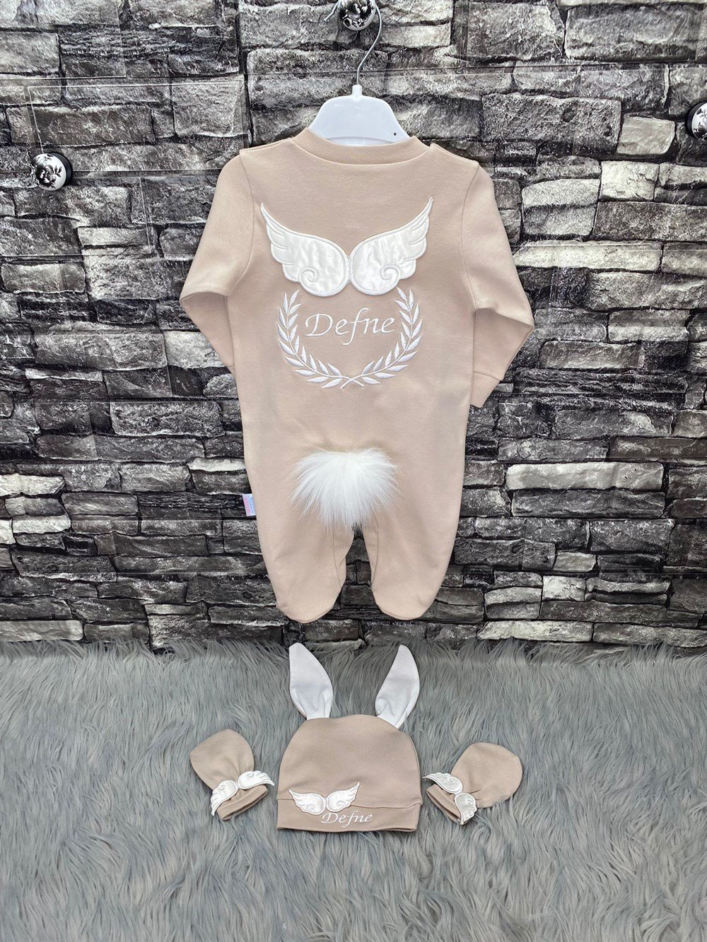 isme özel tulum set