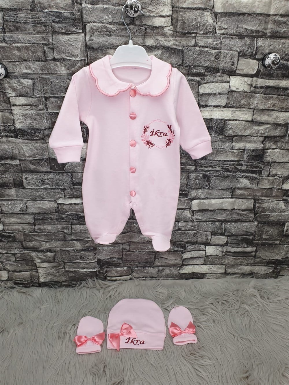 isme özel tulum set