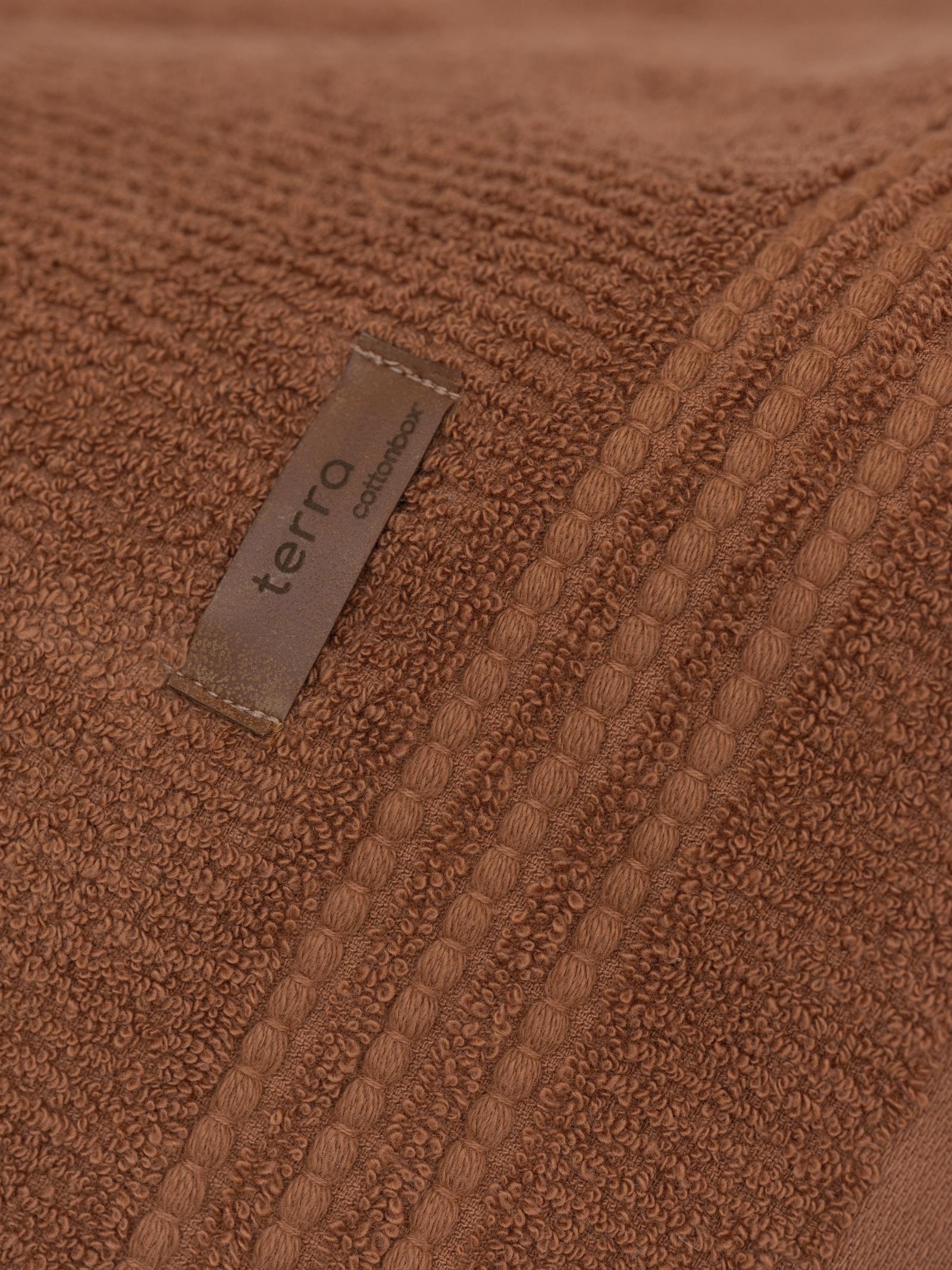 %100 Pamuk Wellness Havlu Seti Terra Toprak