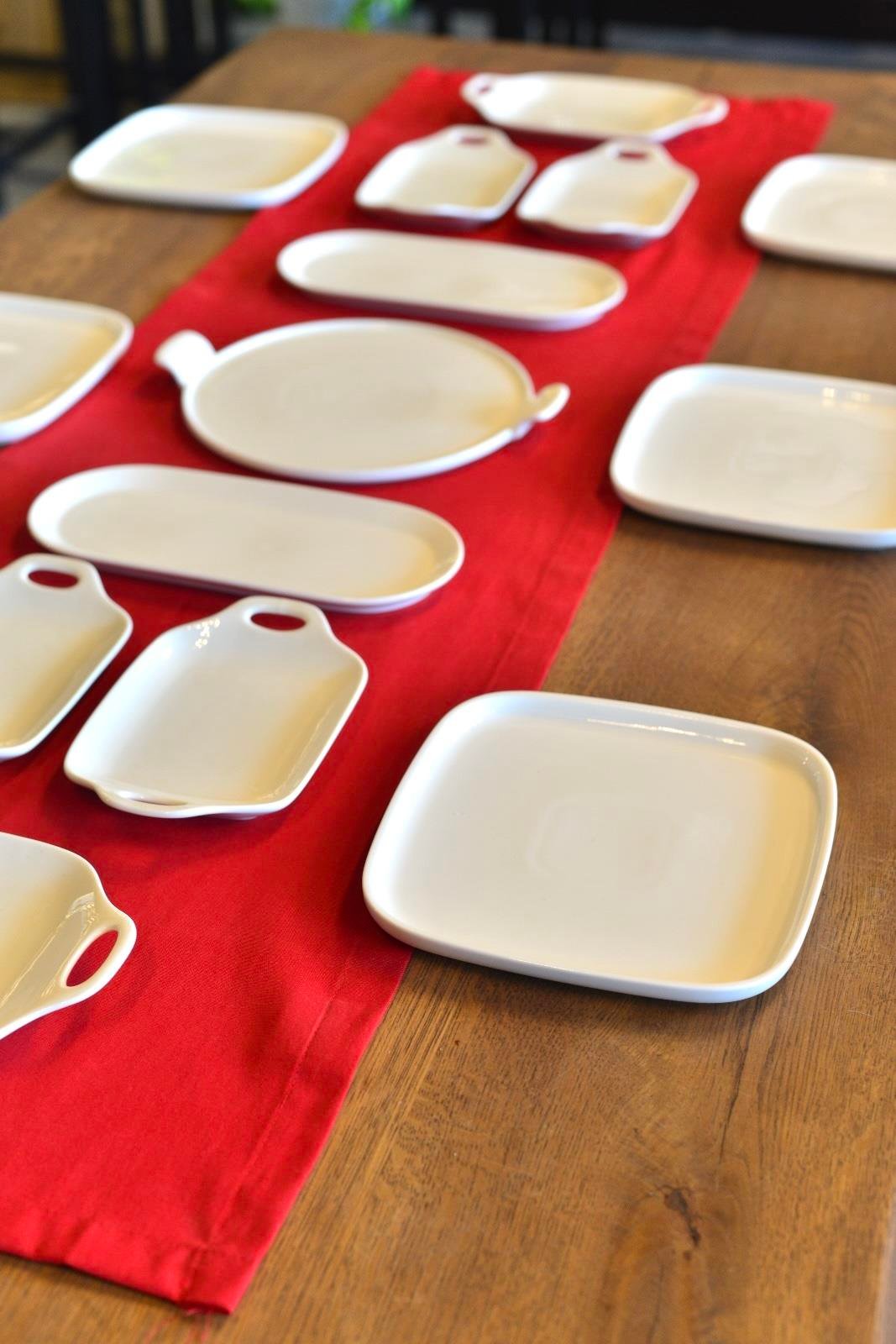 15 Parça 6 kişilik Porselen Kahvaltı Seti 