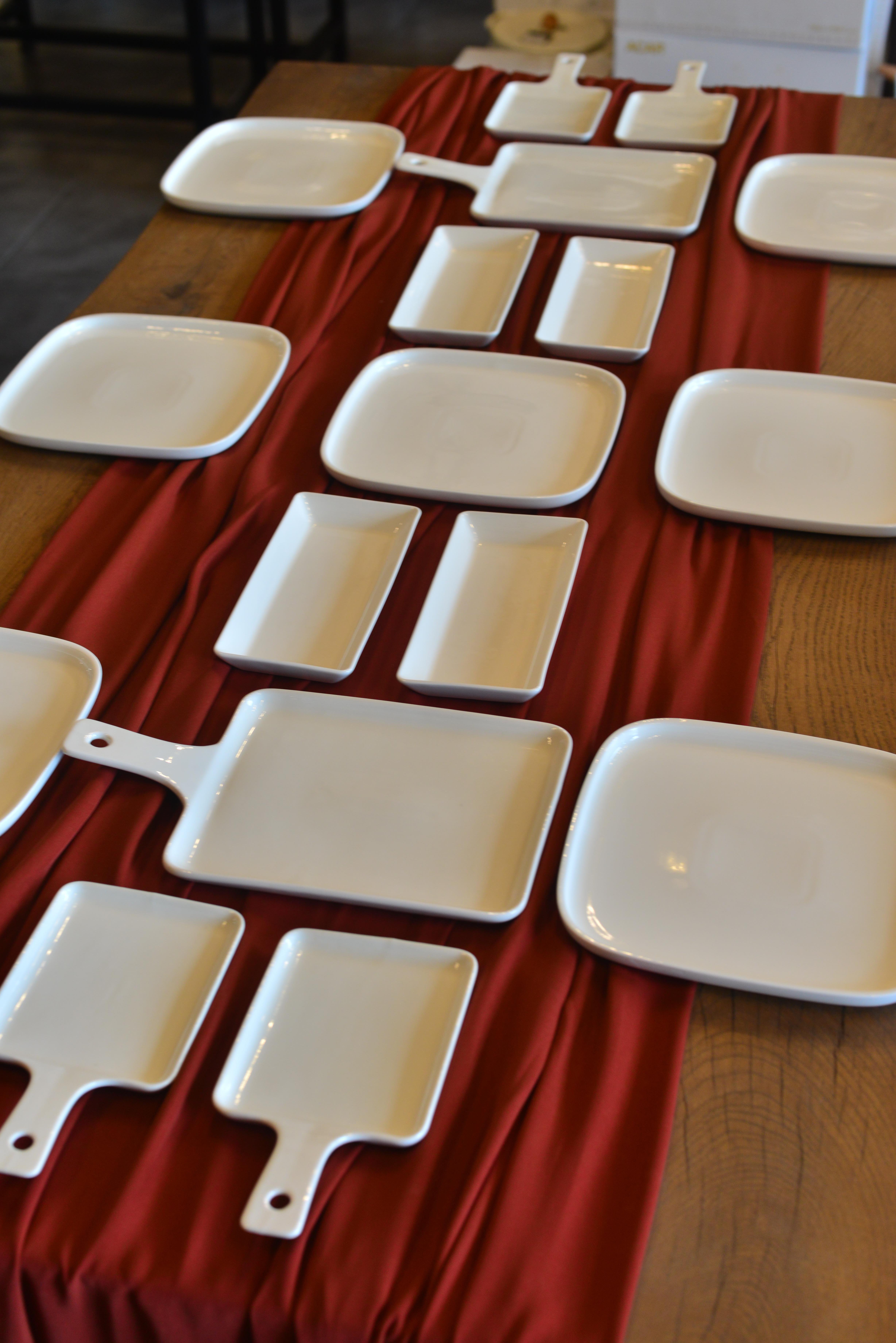 17 Parça 6 kişilik Porselen Kahvaltı Seti 