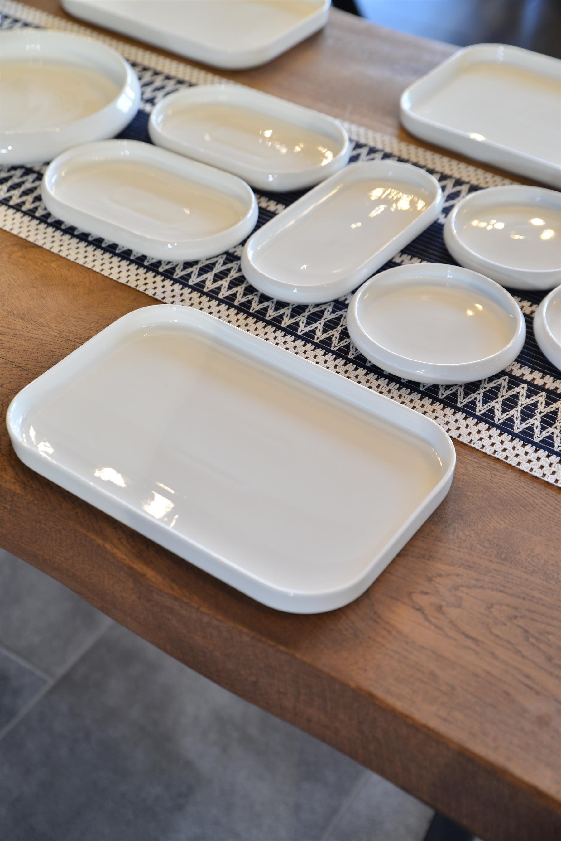 19 Parça 6 kişilik Porselen Yemek / Kahvaltı Seti 