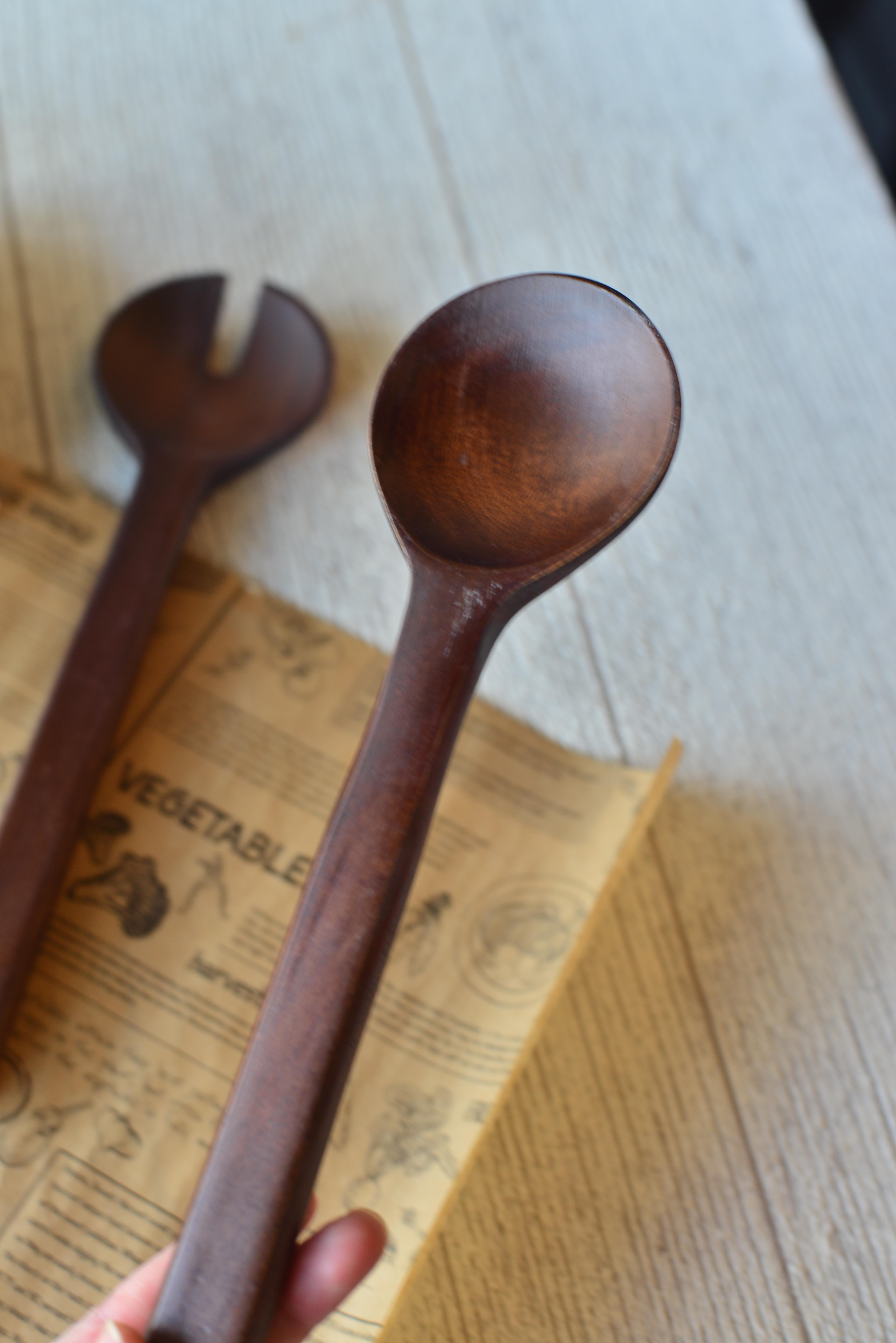 2 Li Akasya Salata Kaşık Seti