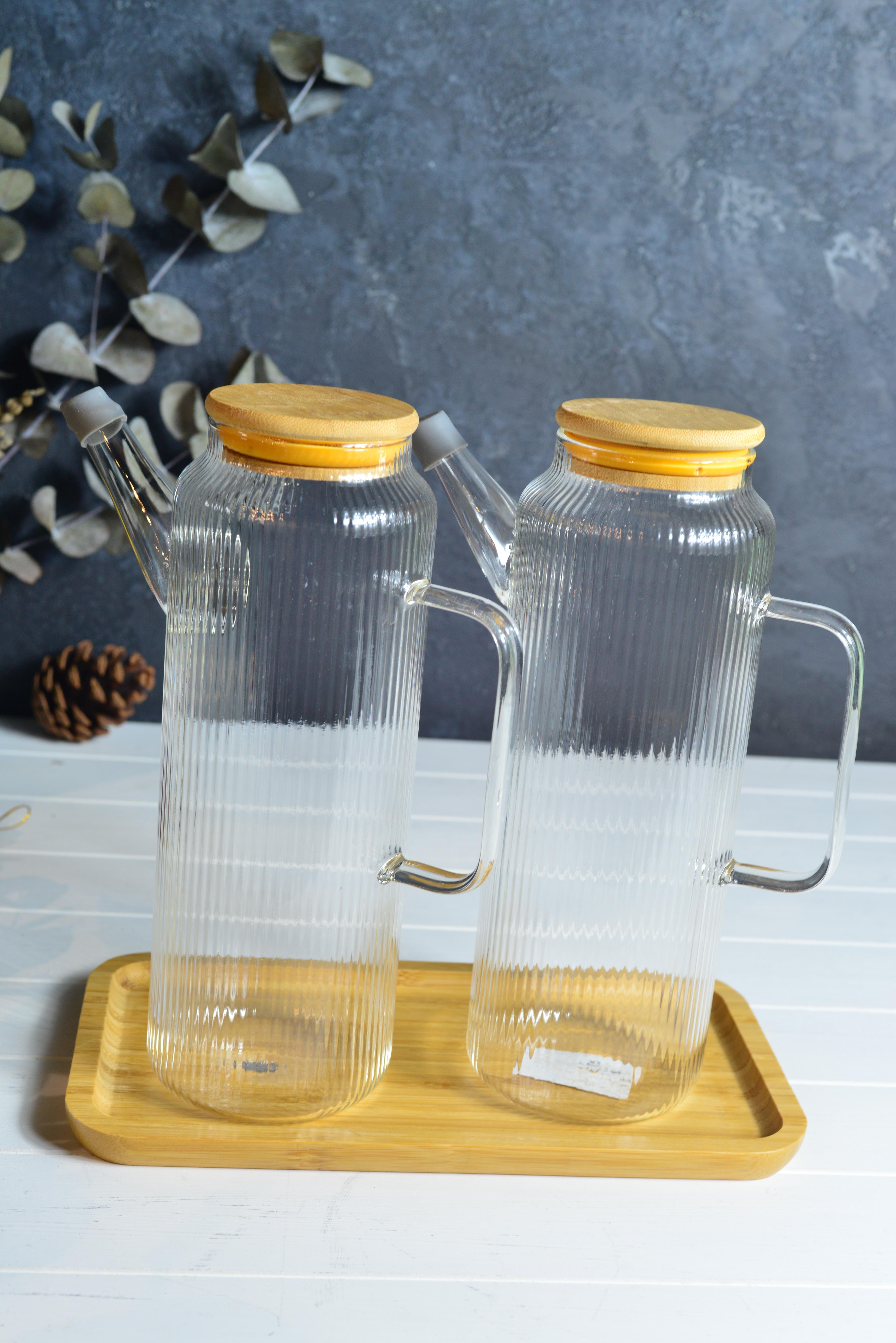 2 li Bambu Kapaklı Reiko Yağlık 1000 Ml