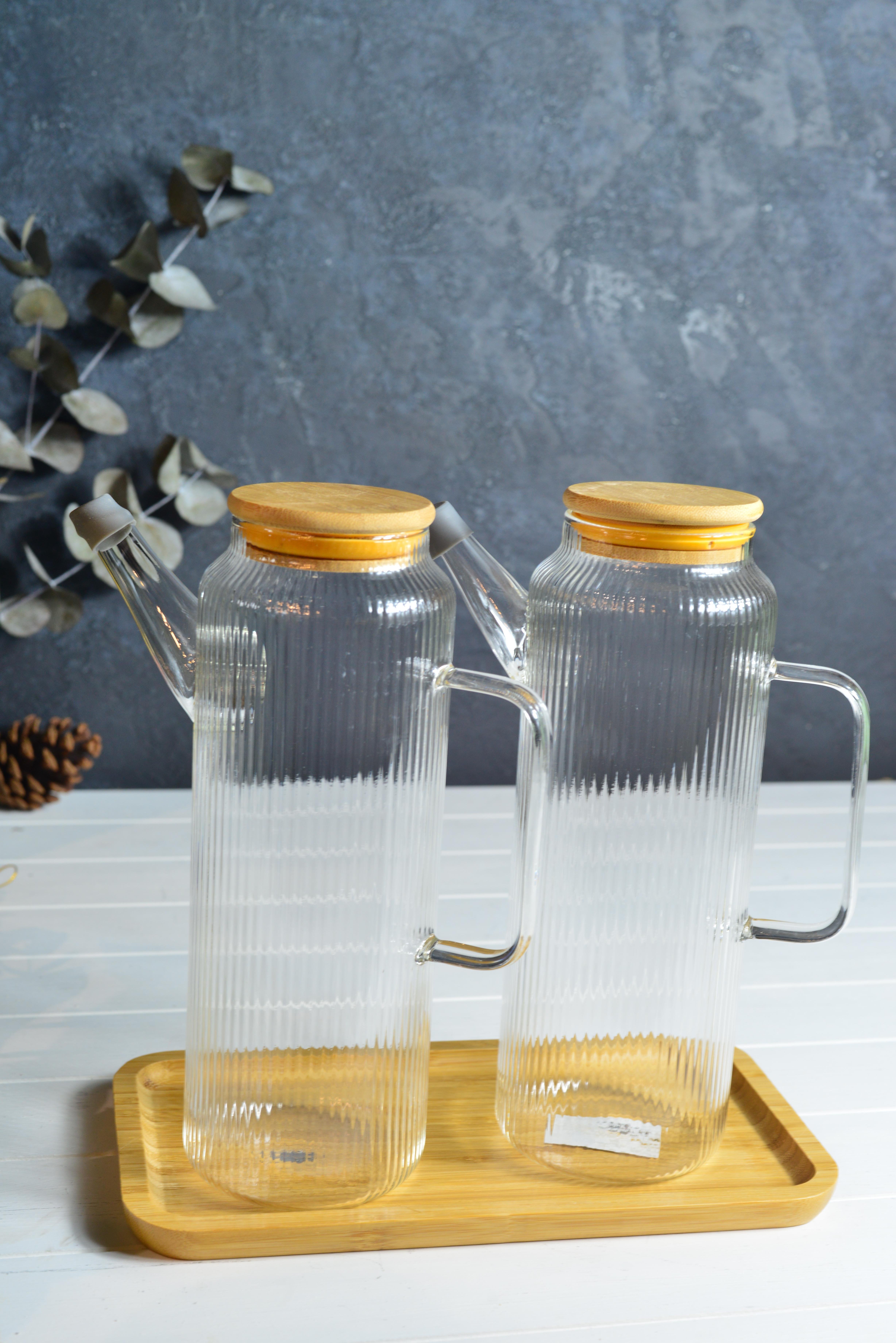 2 li Bambu Kapaklı Reiko Yağlık 1000 Ml