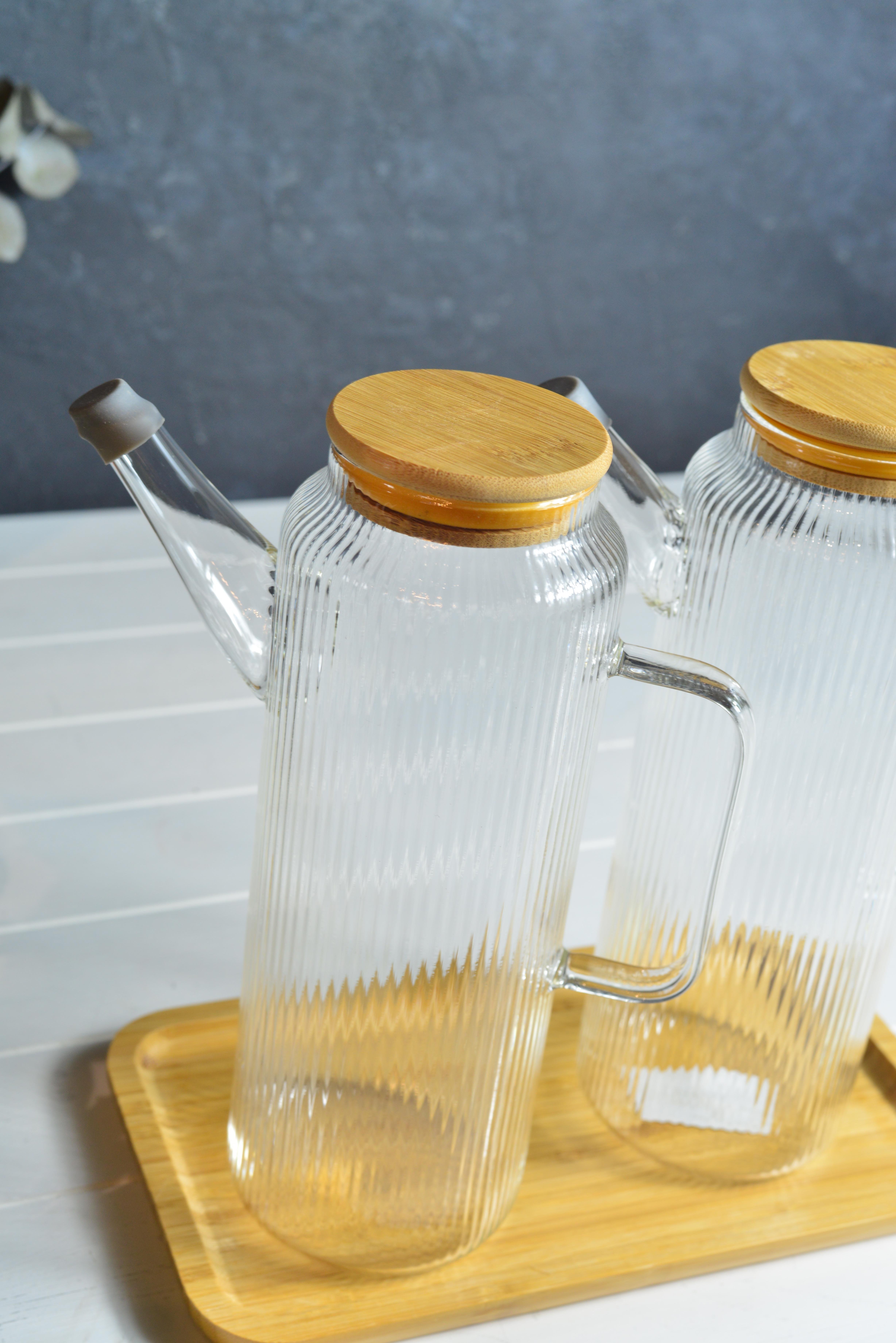 2 li Bambu Kapaklı Reiko Yağlık 1000 Ml