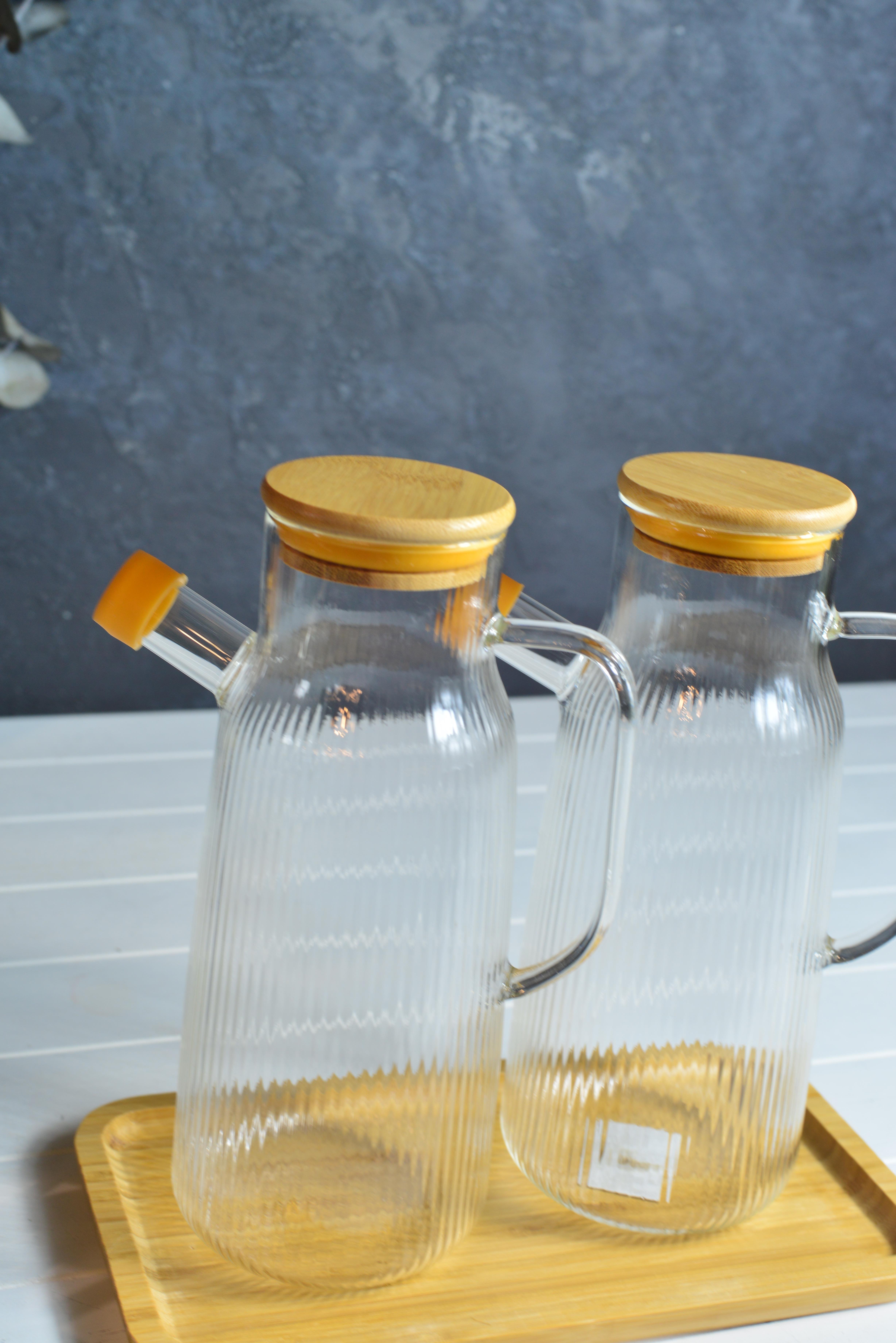 2 li Bambu Kapaklı Ripley Yağlık 1000 Ml