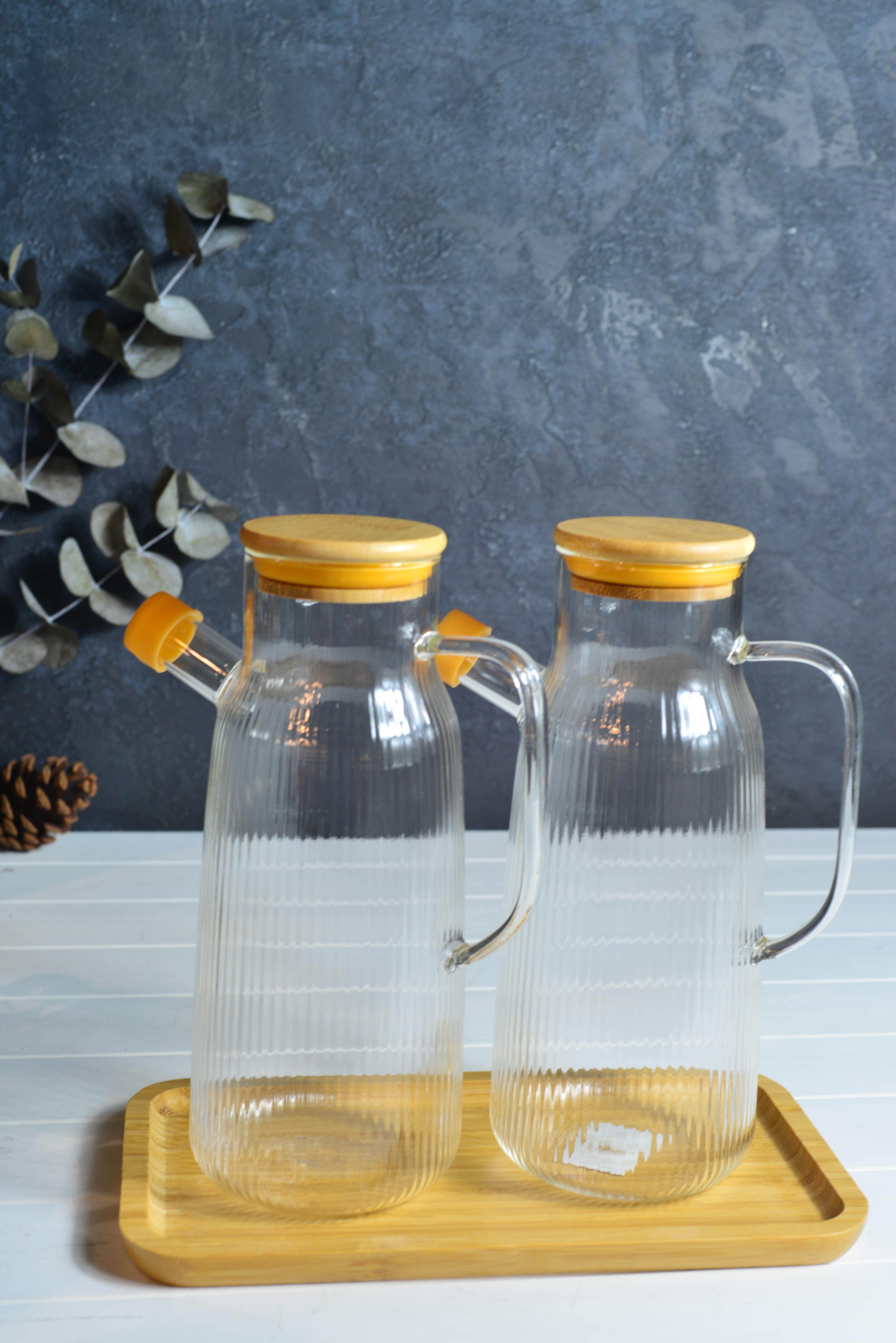 2 li Bambu Kapaklı Ripley Yağlık 1000 Ml