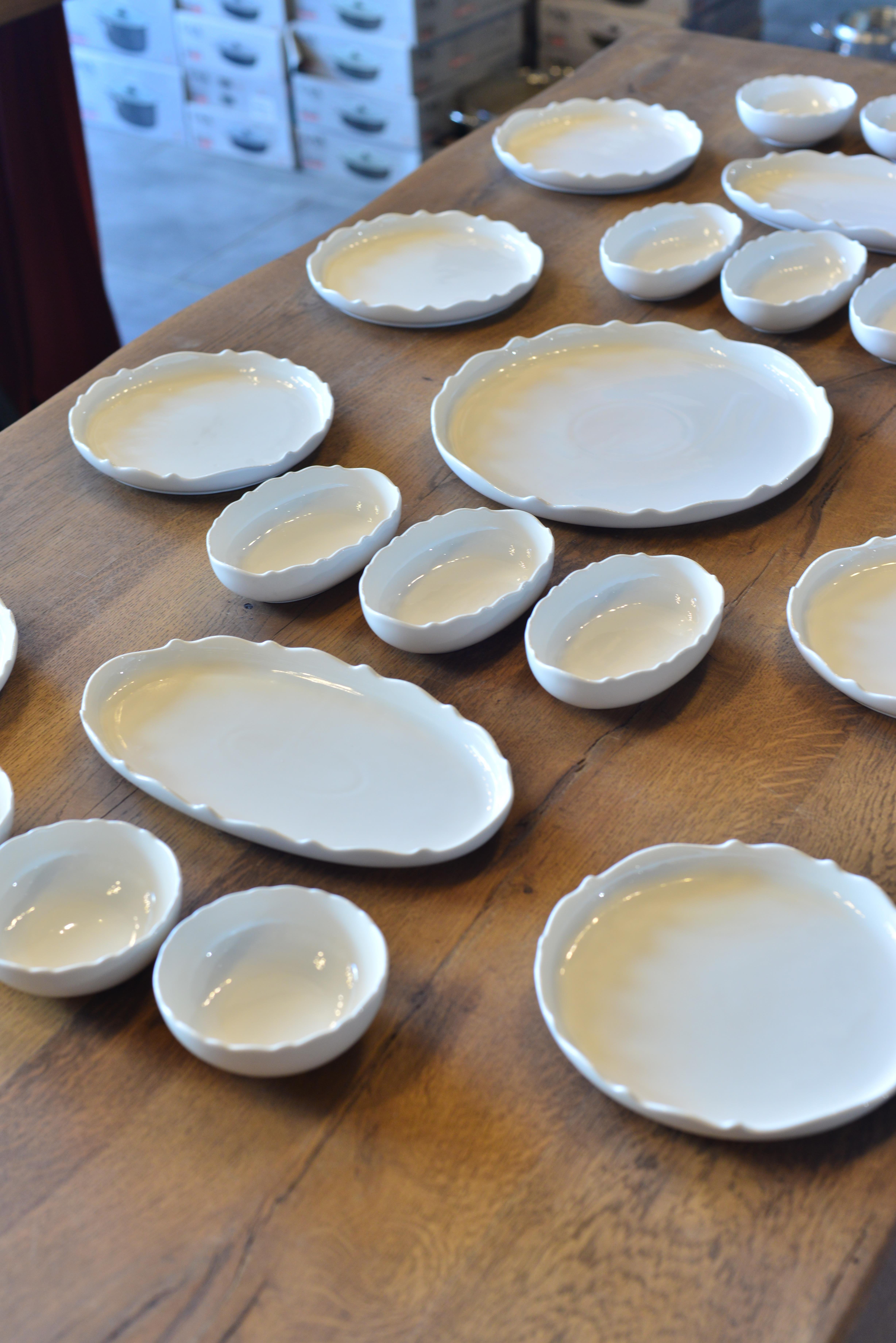 23 Parça 8 kişilik Niravana Porselen Kahvaltı Seti 