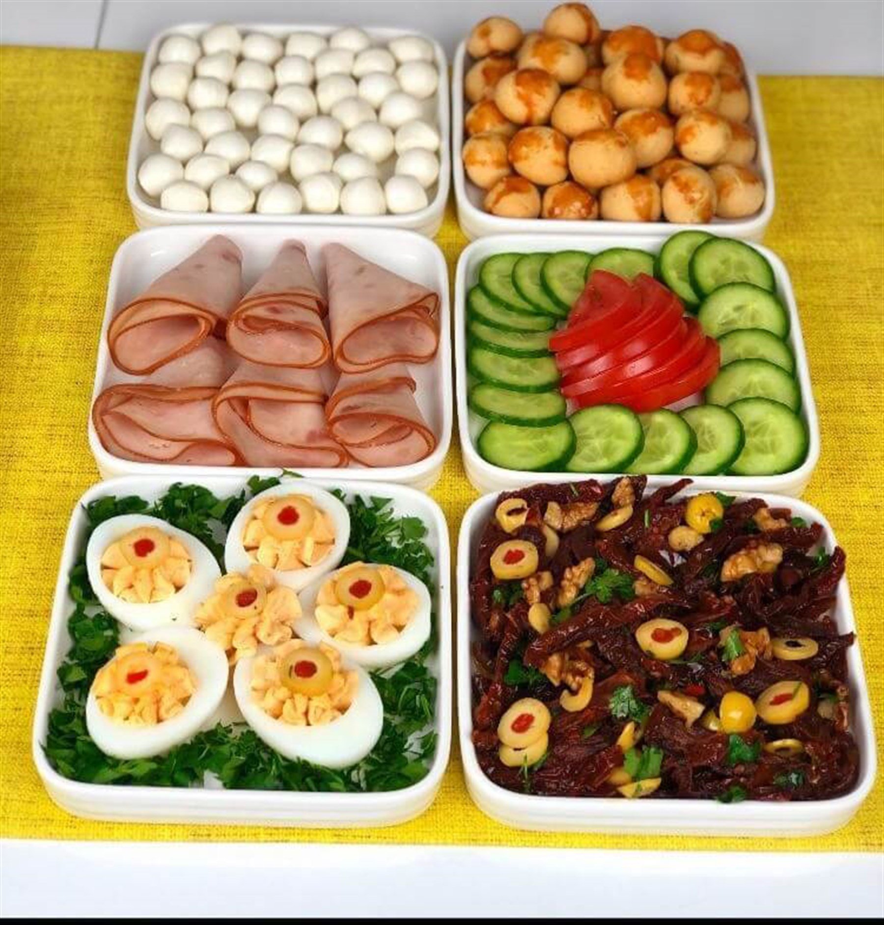 25 Parça 6 Kişilik Porselen Kahvaltı Takımı