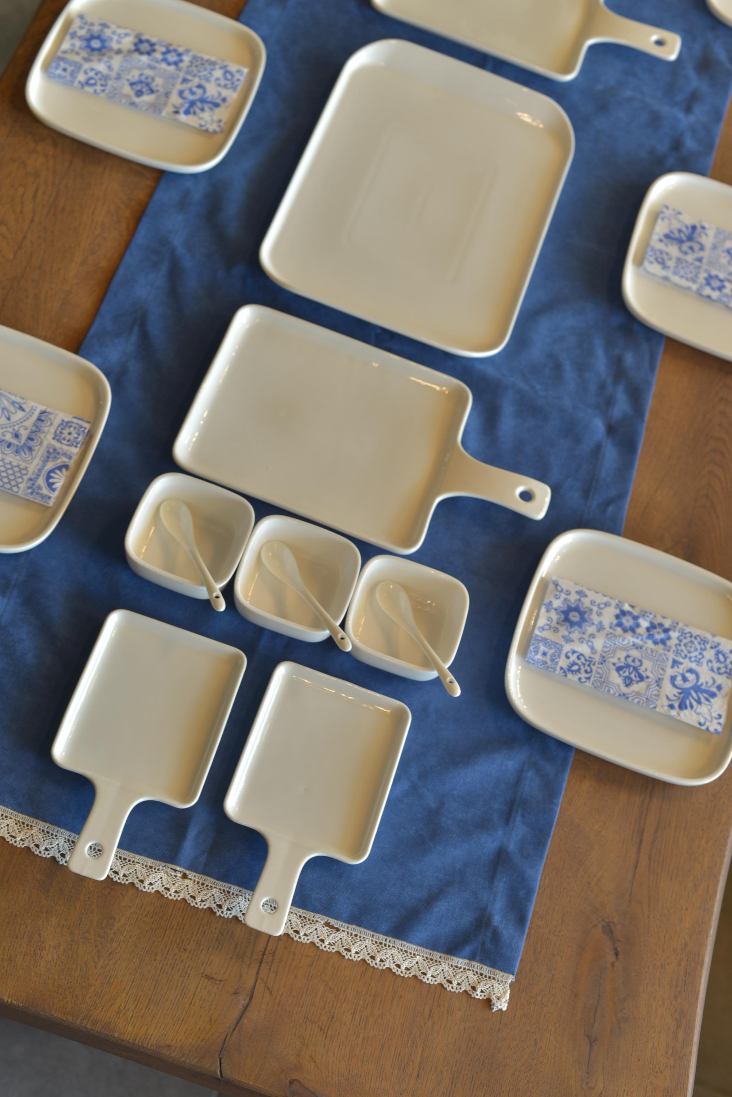 25 Parça 6 kişilik Pure Royal Porselen Kahvaltı Seti 