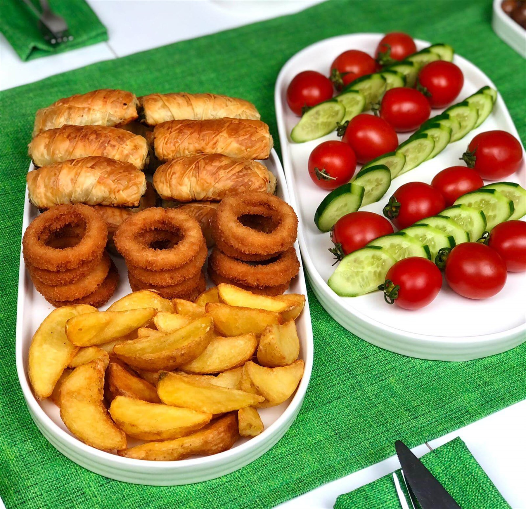 26 Parça 6 Kişilik Porselen Kahvaltı Seti