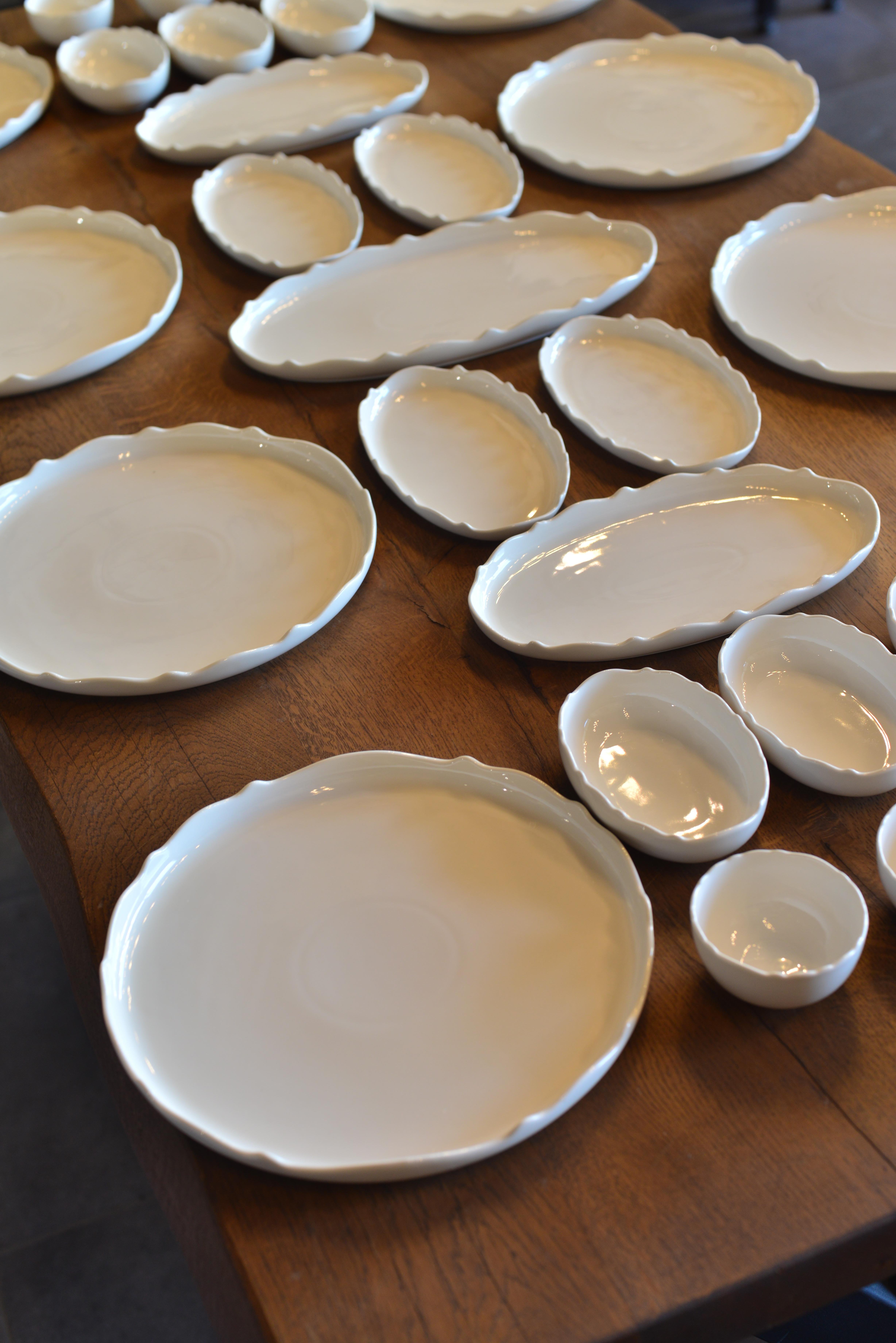 28 Parça 8 kişilik Porselen Kahvaltı / Yemek Seti 