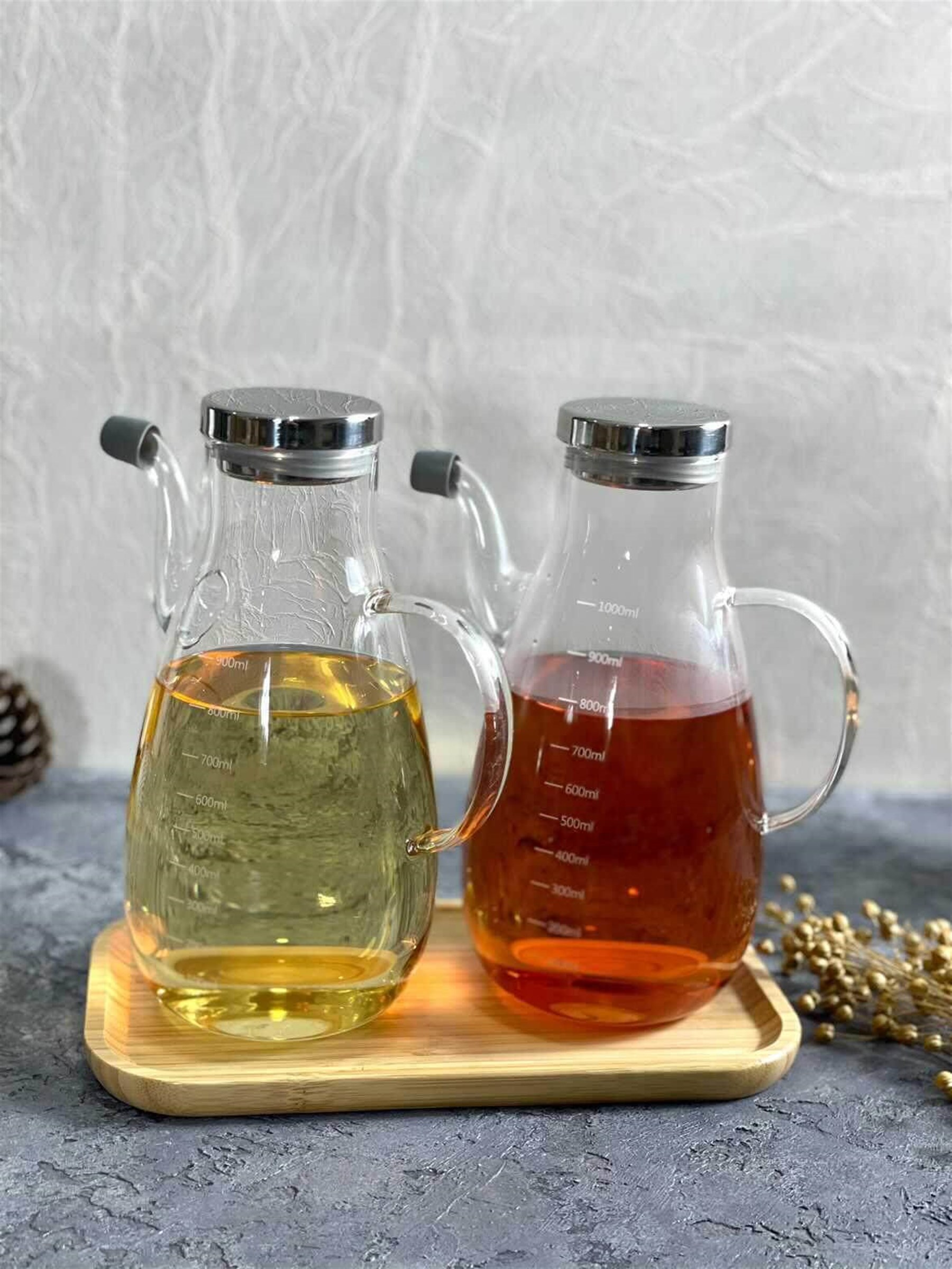 2li Metal Kapaklı Mila Yağlık 1000 Ml