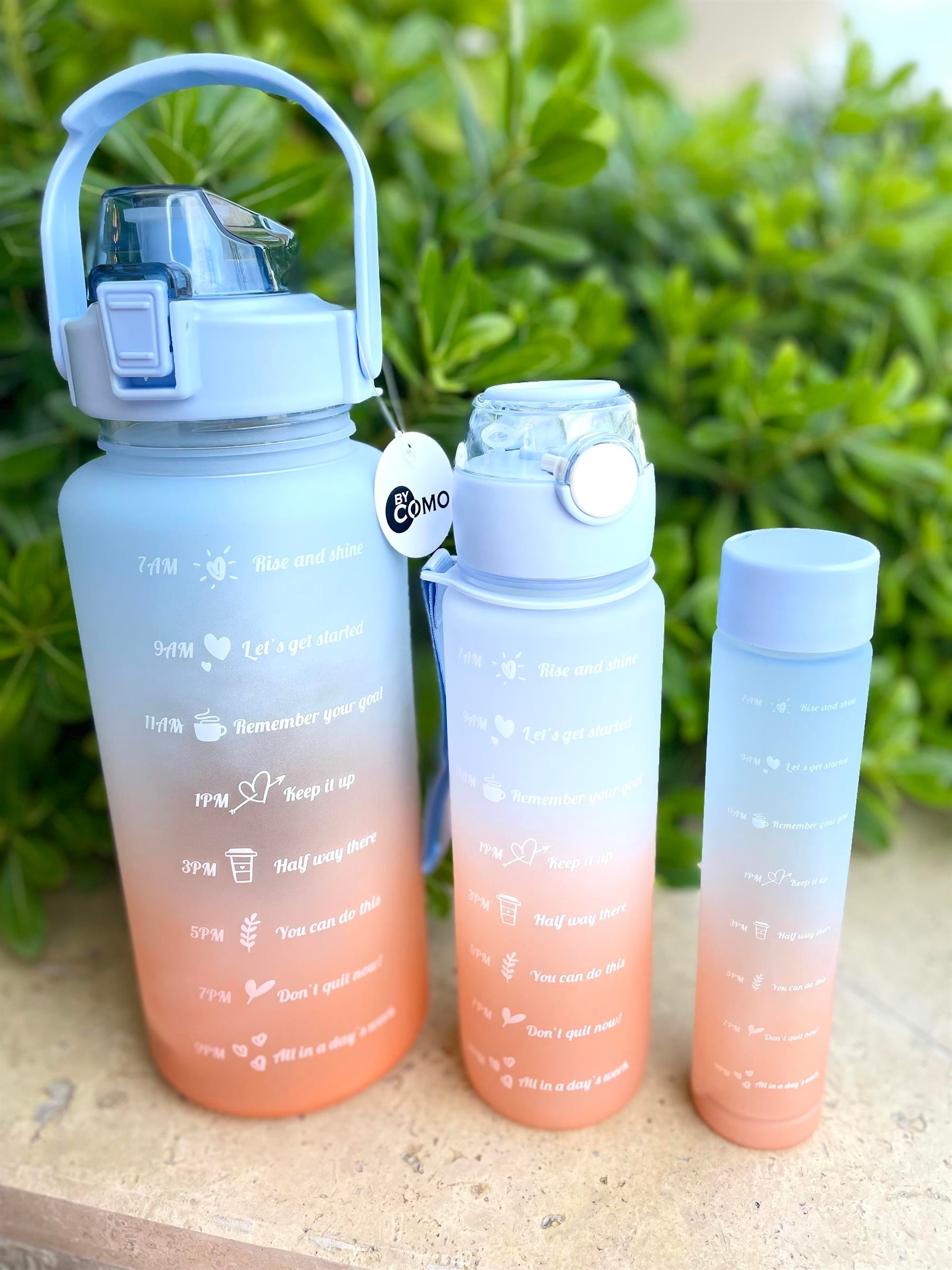 3 Lü Motivasyon Matara 2 LT + 700 ML + 300 ML