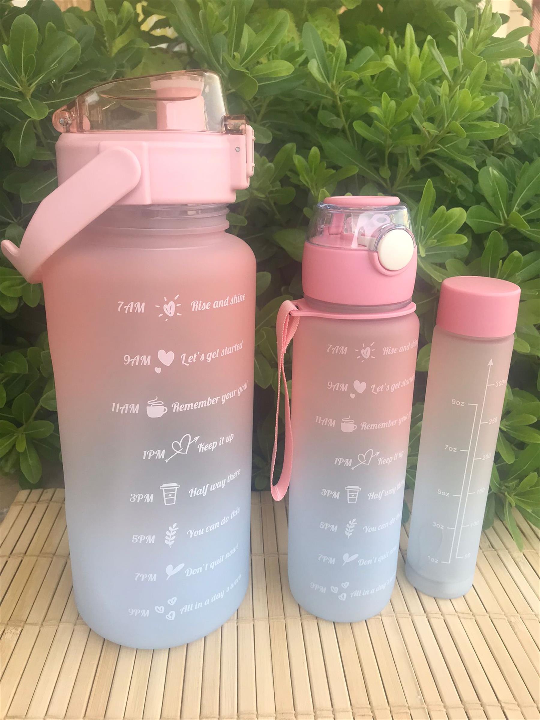 3 Lü Motivasyon Matara 2 LT + 700 ML + 300 ML