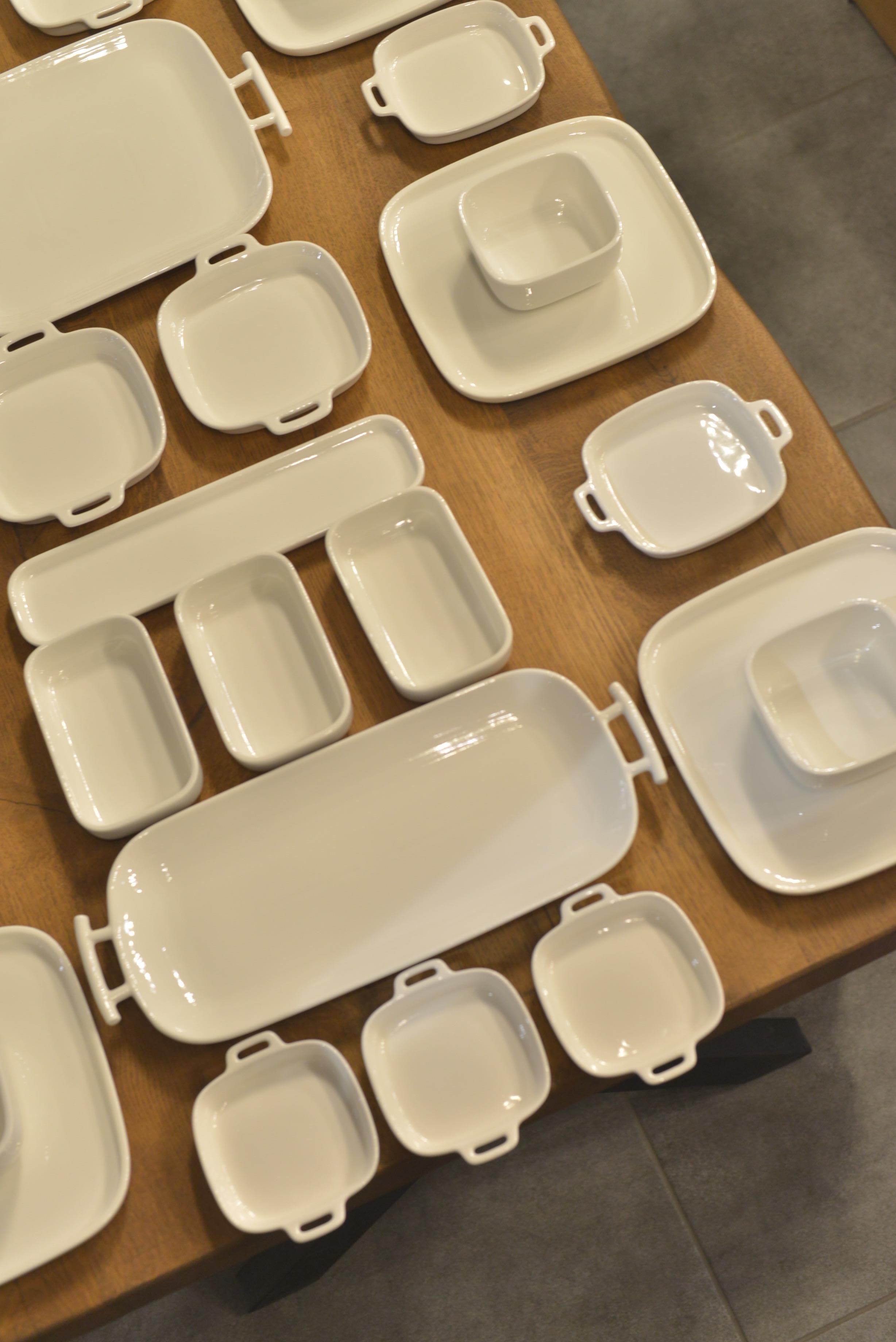 45 Parça 8 kişilik Pure Royal Porselen Kahvaltı Seti 