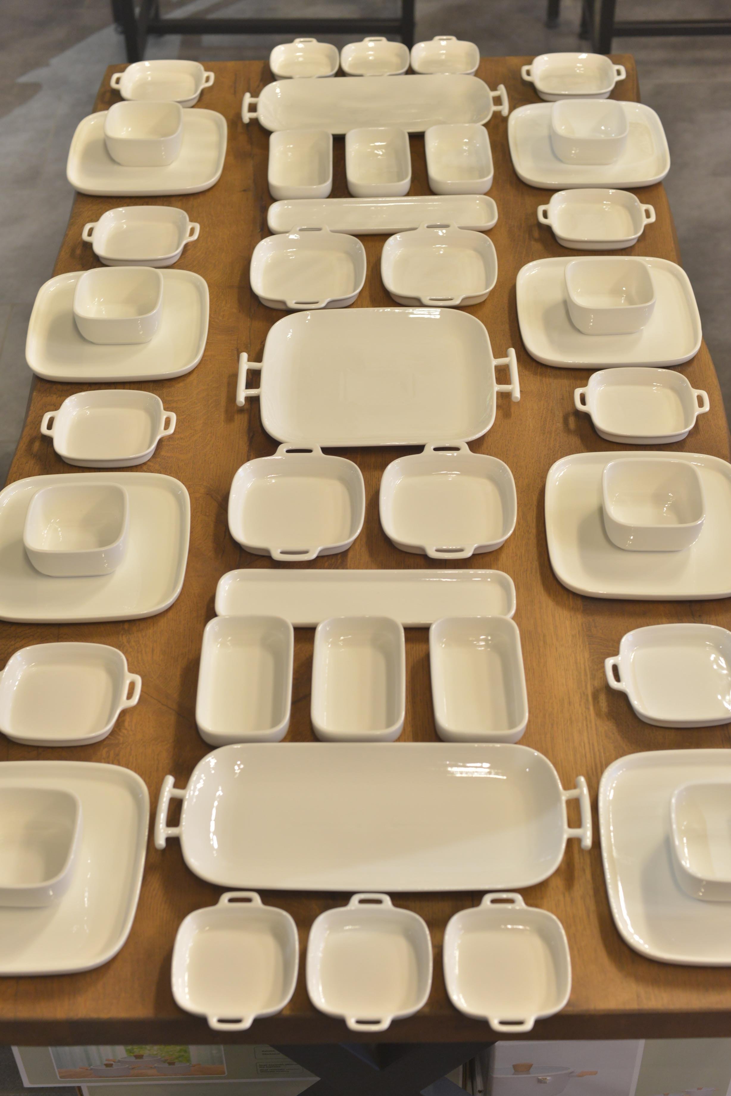 45 Parça 8 kişilik Pure Royal Porselen Kahvaltı Seti 