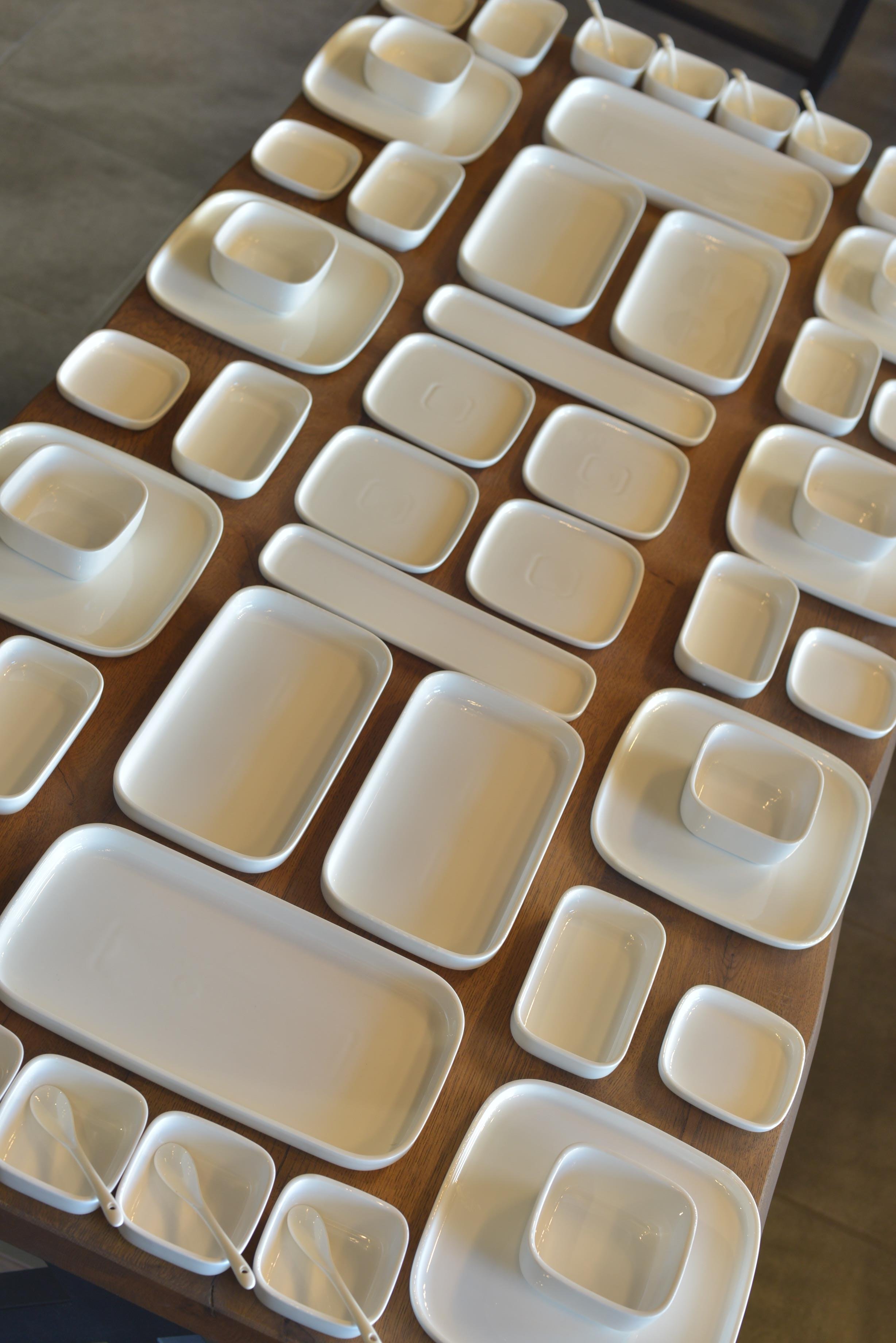 60 Parça 8 kişilik Pure Royal Porselen Kahvaltı Seti 