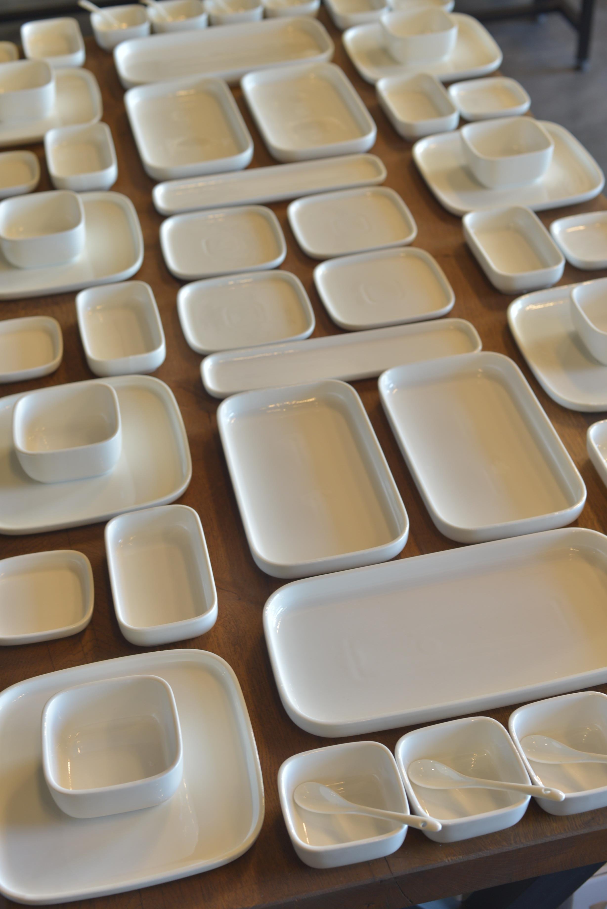 60 Parça 8 kişilik Pure Royal Porselen Kahvaltı Seti 