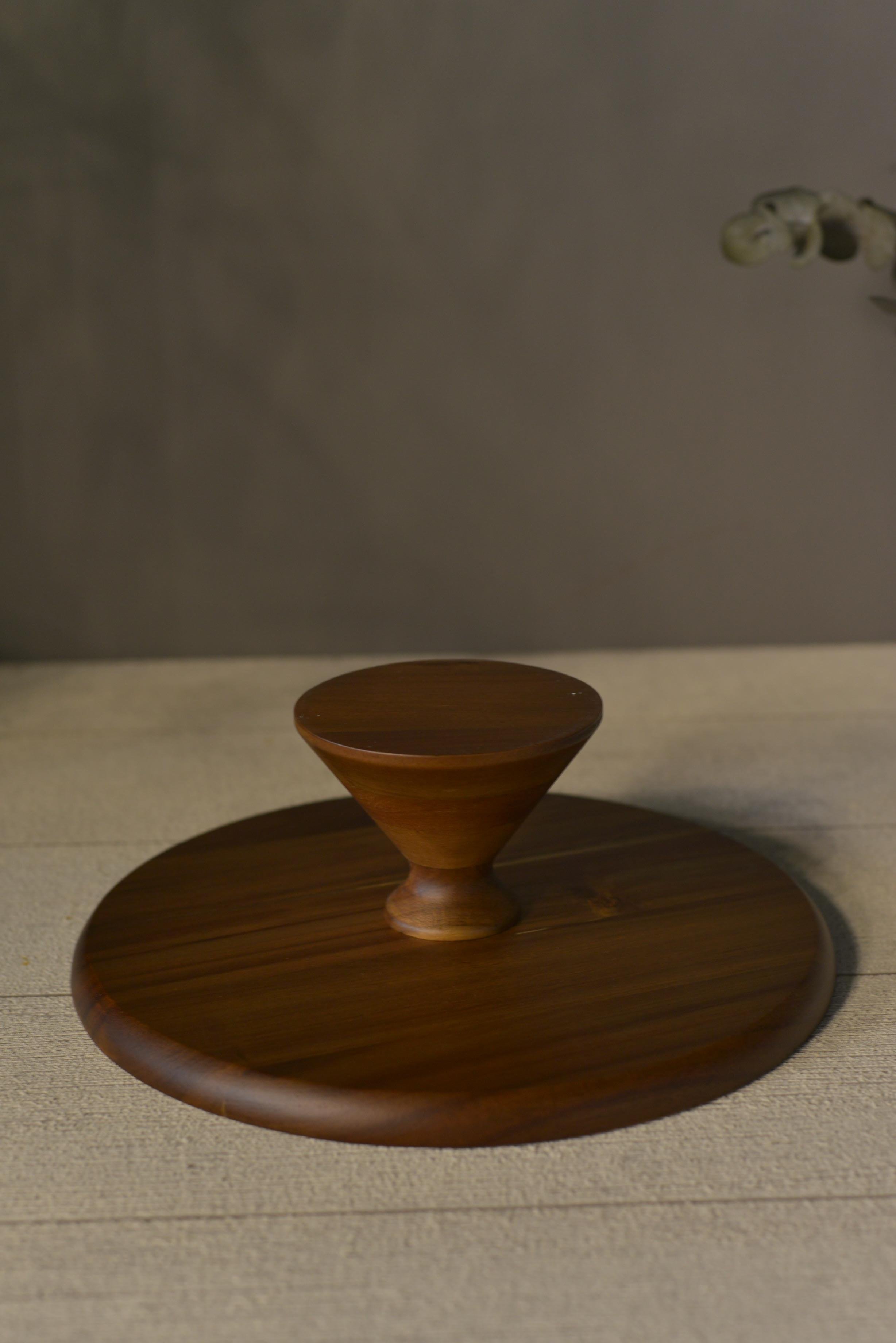 Akasya Ayaklı Kek & Pasta Sunum Servis Stant - 1 Adet