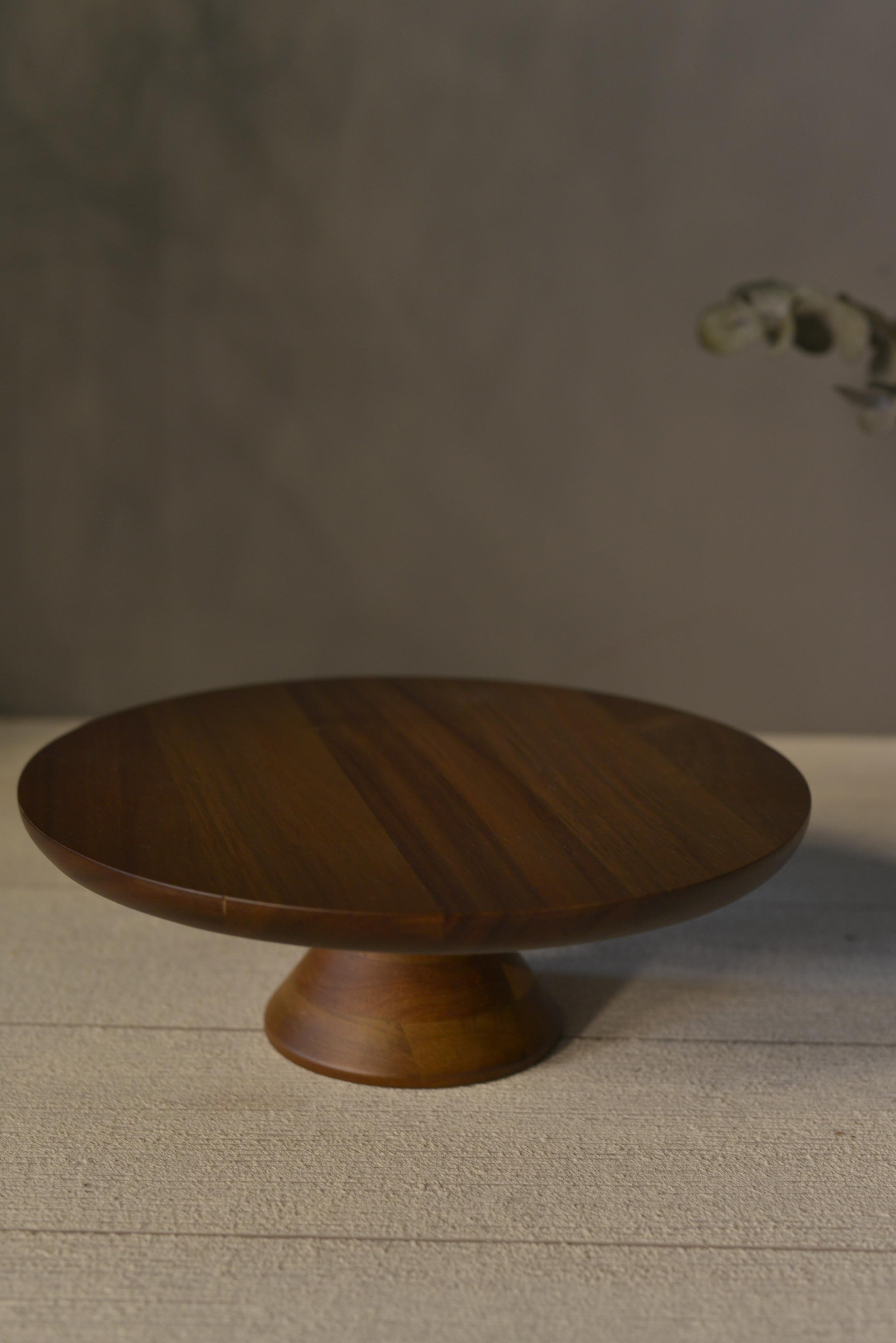 Akasya Ayaklı Kek & Pasta Sunum Servis Stant - 1 Adet