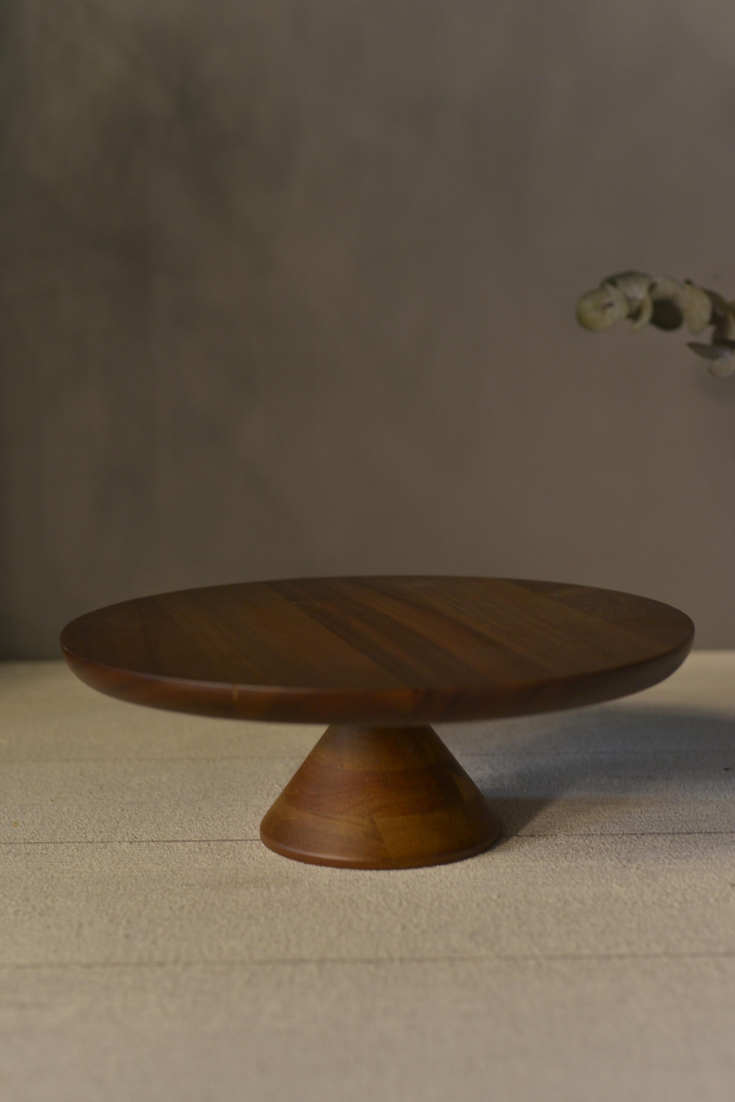 Akasya Ayaklı Kek & Pasta Sunum Servis Stant - 1 Adet