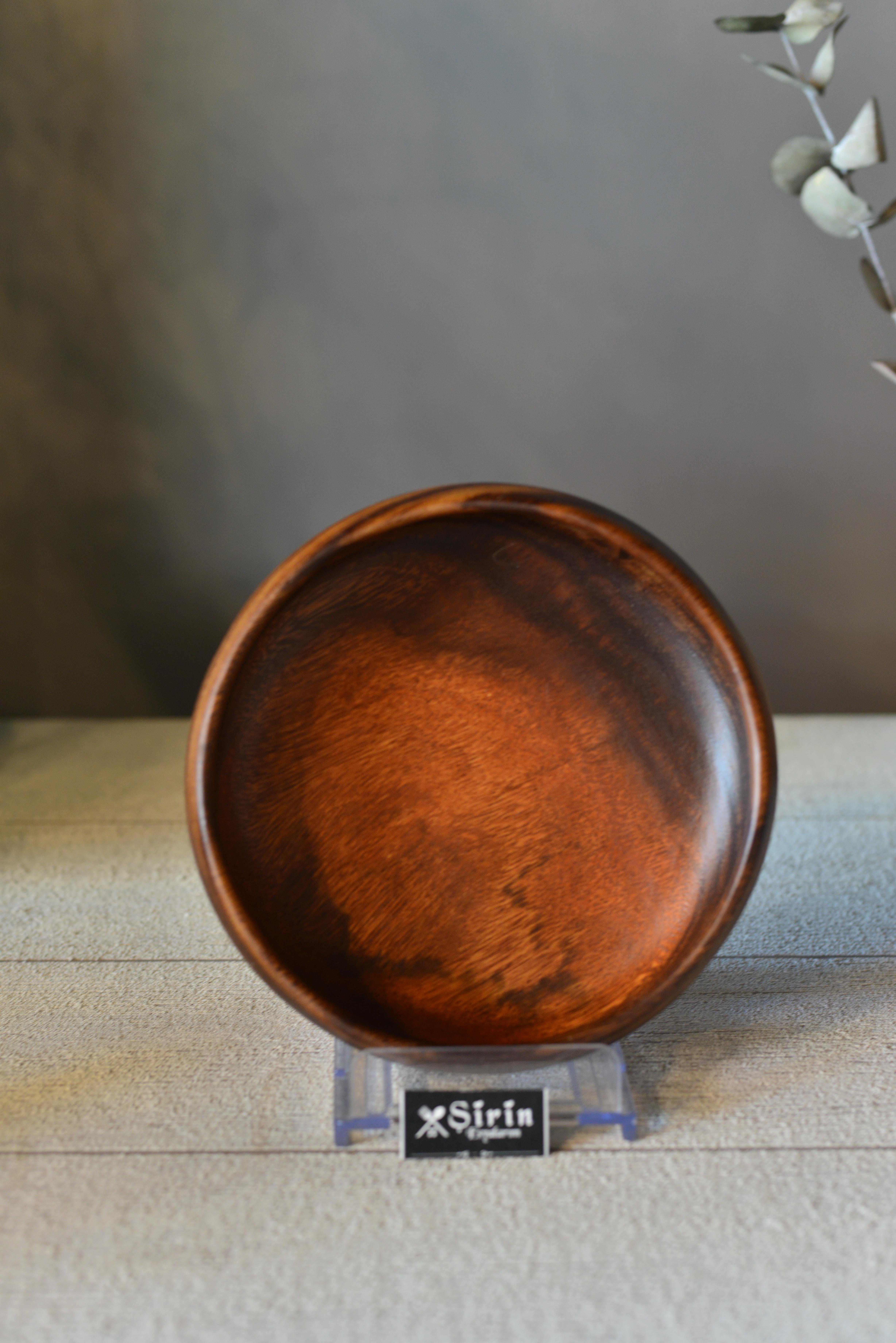 Akasya Bombeli Orta Boy Kase - 1 Adet