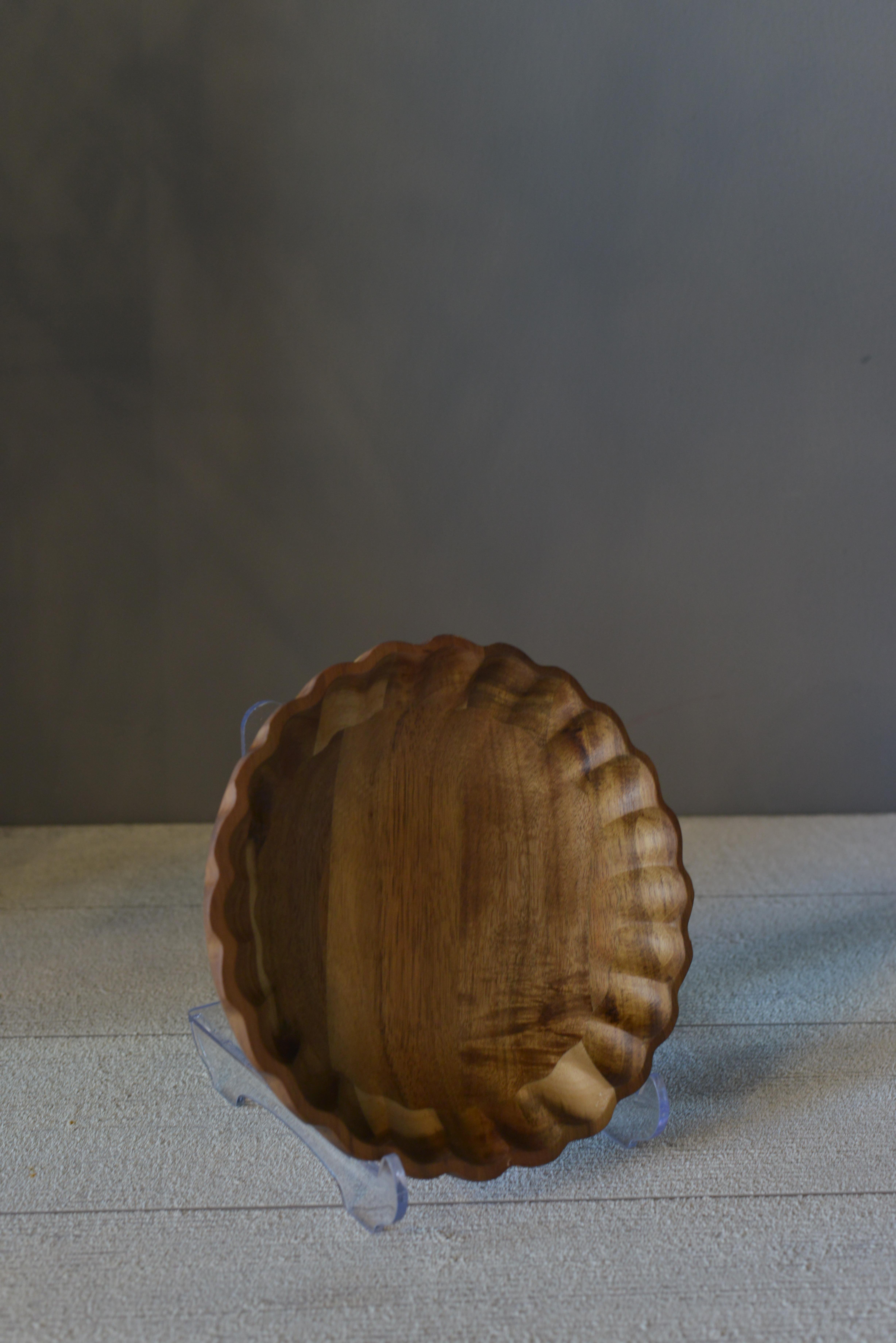 Akasya Curve Sunum Tabak Küçük Boy - 1 Adet