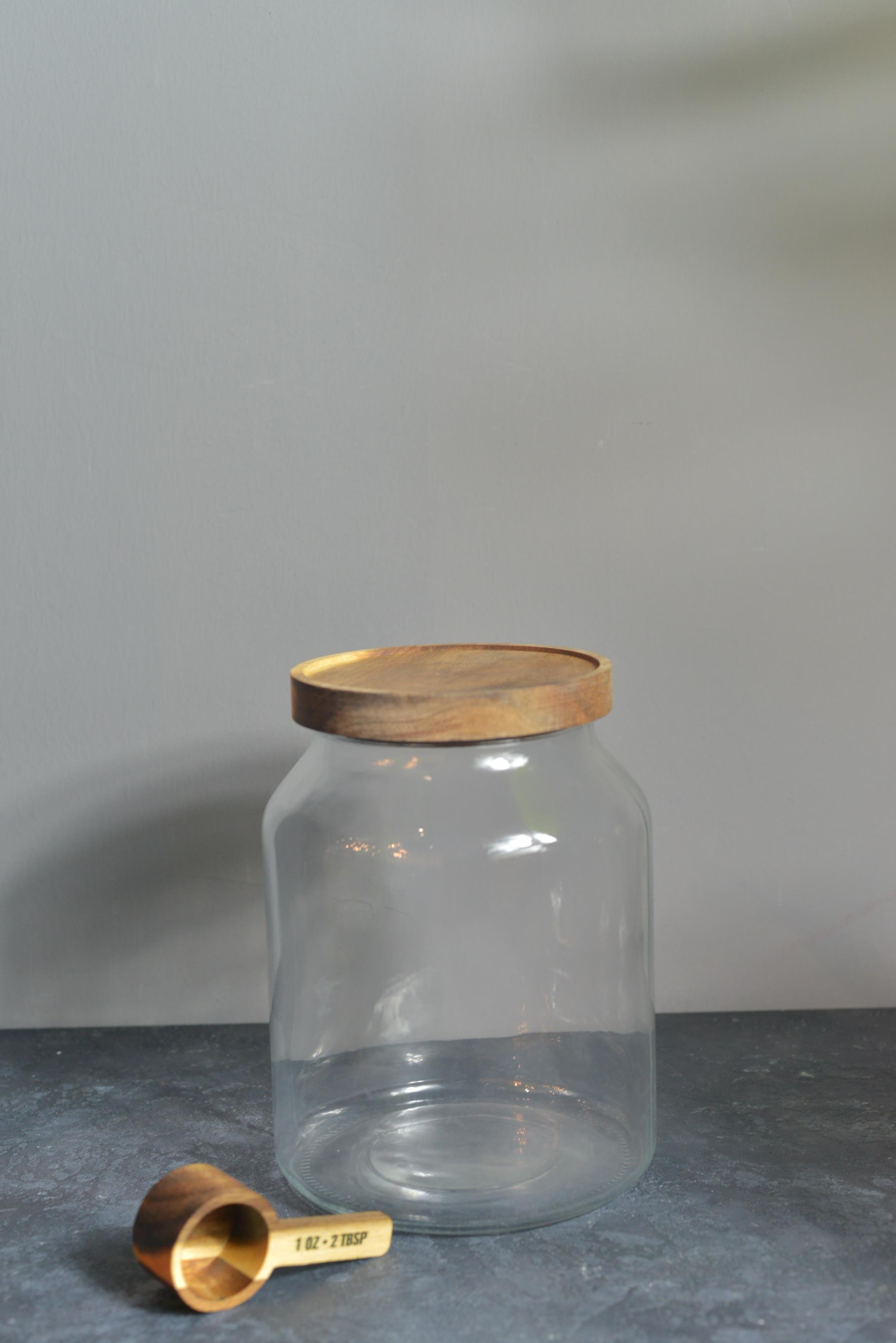 Akasya Kapak Mega Cam Kavonoz - 3000 ML