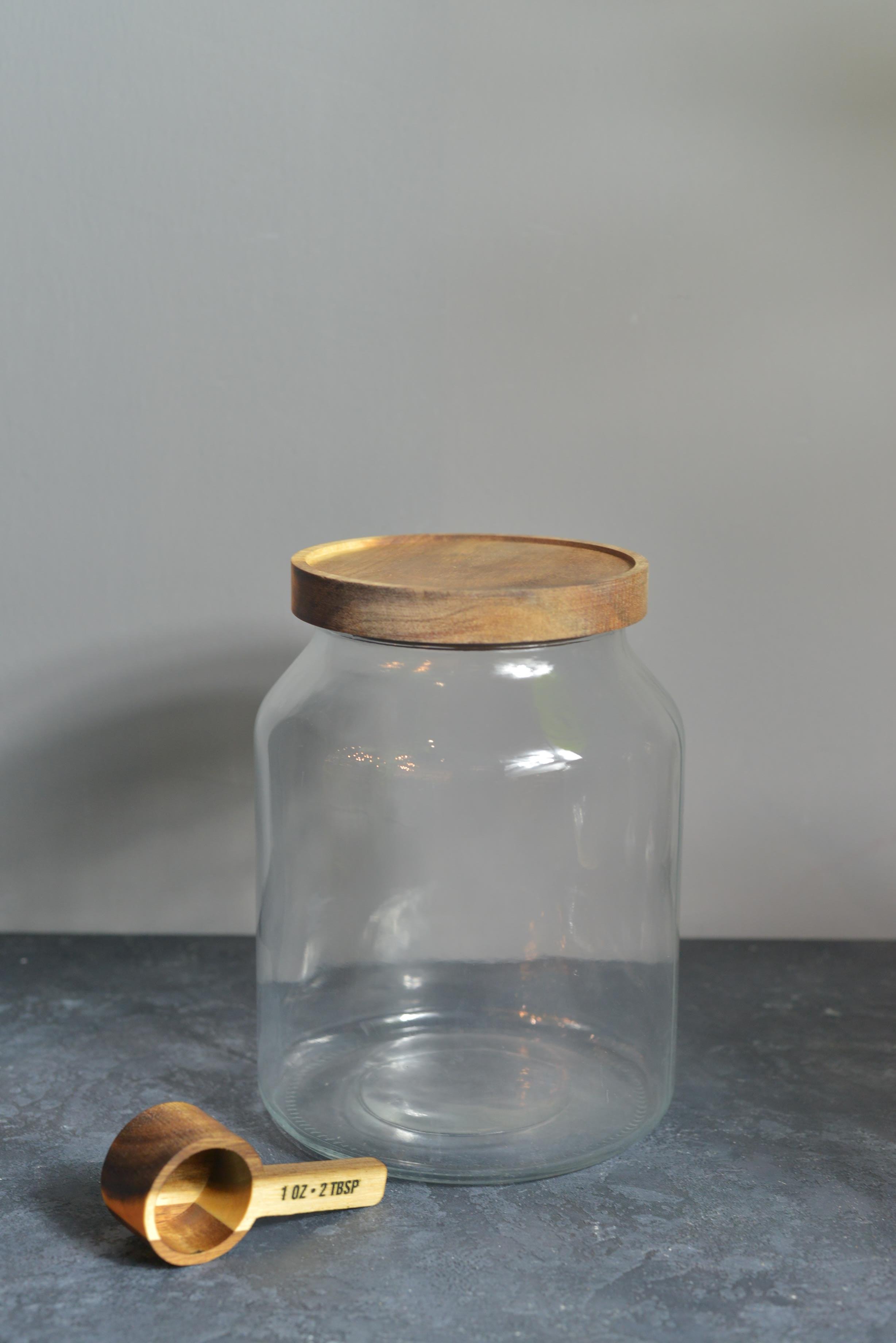 Akasya Kapak Mega Cam Kavonoz - 3000 ML