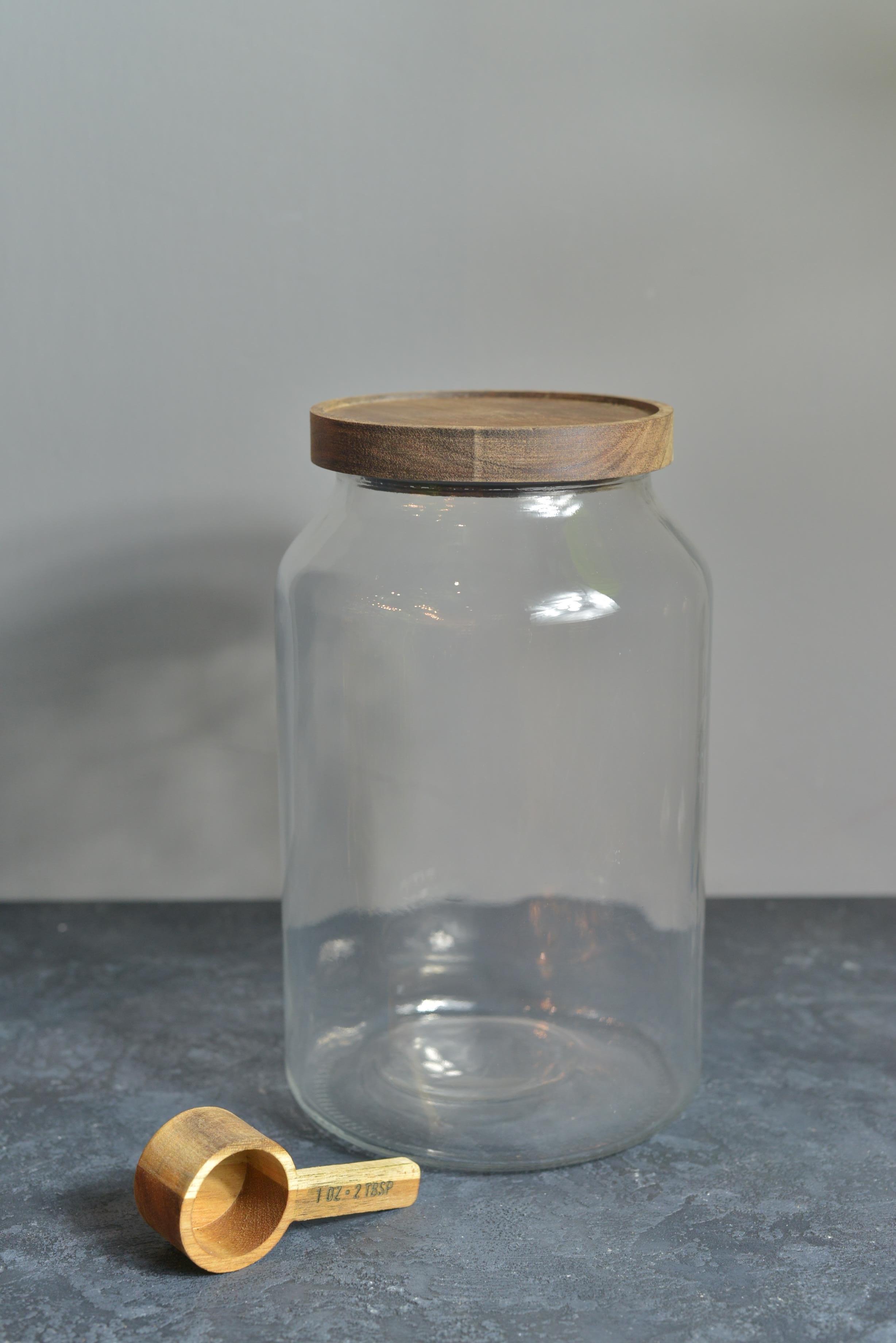 Akasya Kapak Mega Cam Kavonoz - 4000 ML