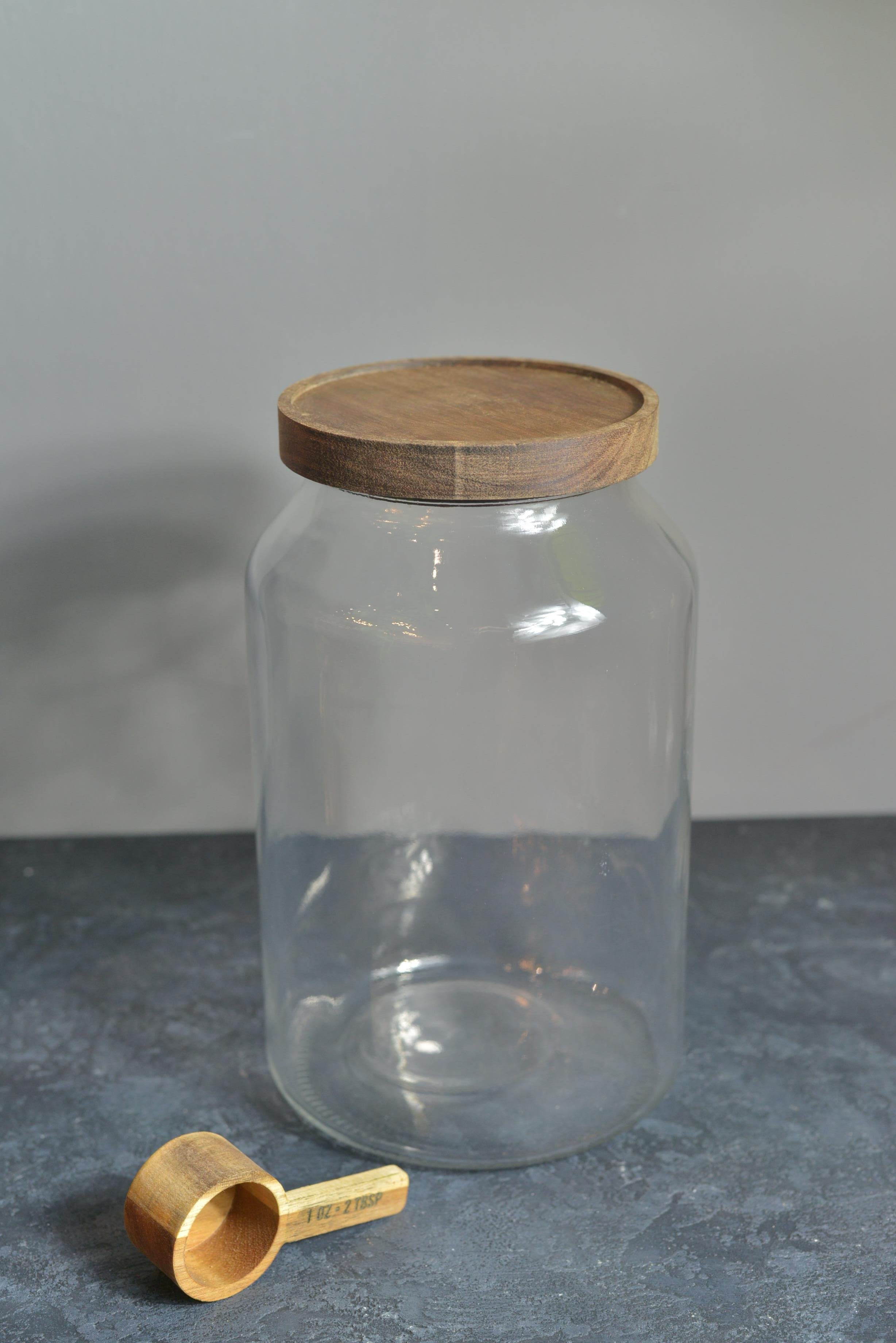 Akasya Kapak Mega Cam Kavonoz - 4000 ML