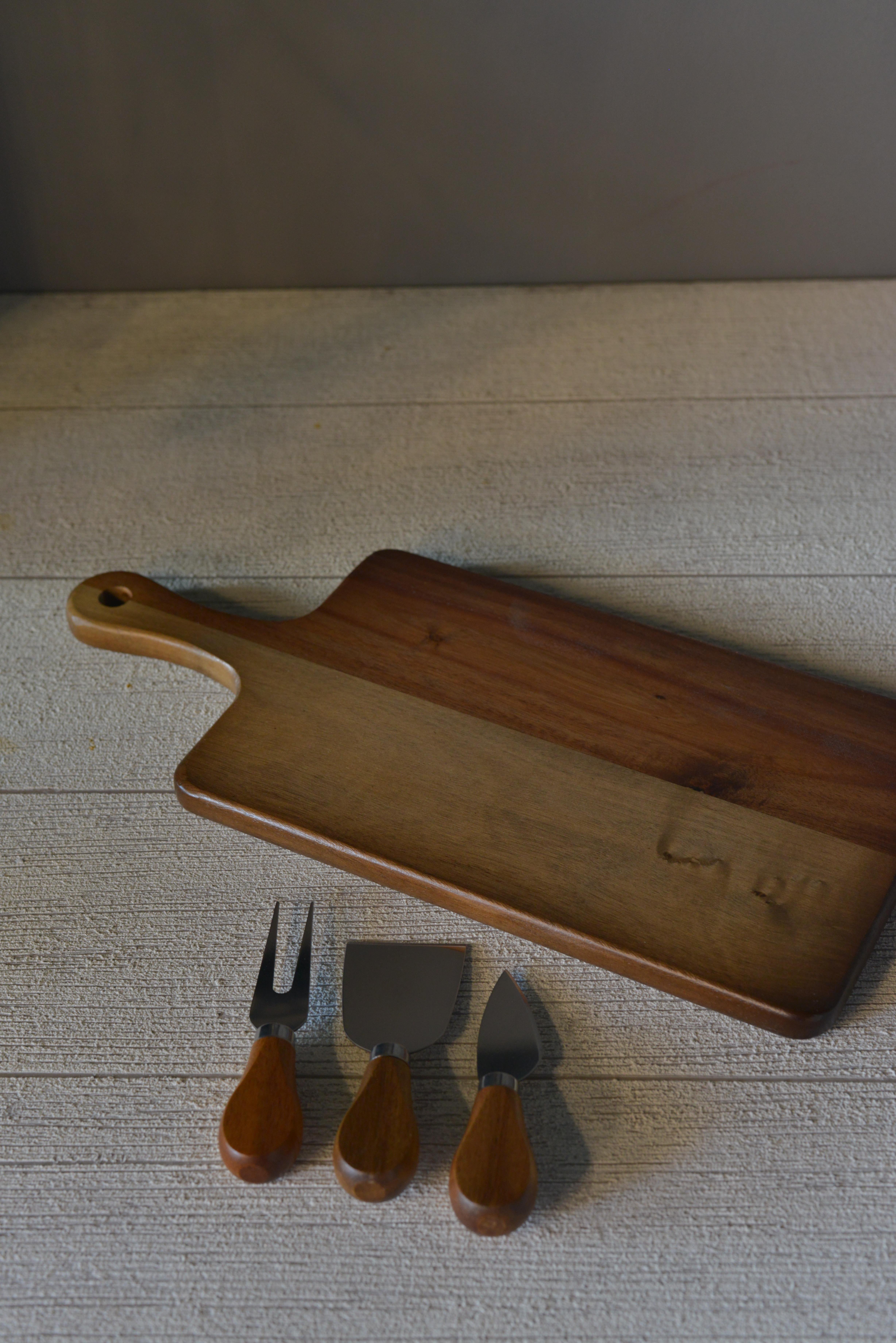 Akasya Peynir Bıçaklı Sunum Seti - 1 Adet