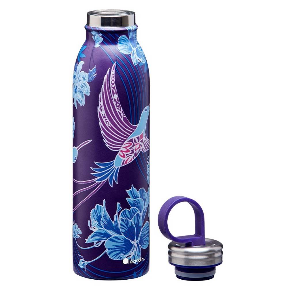 Aladdin X Naito Chilled Thermavac Paslanmaz Çelik Su Şişesi 0,55 LT - Mor