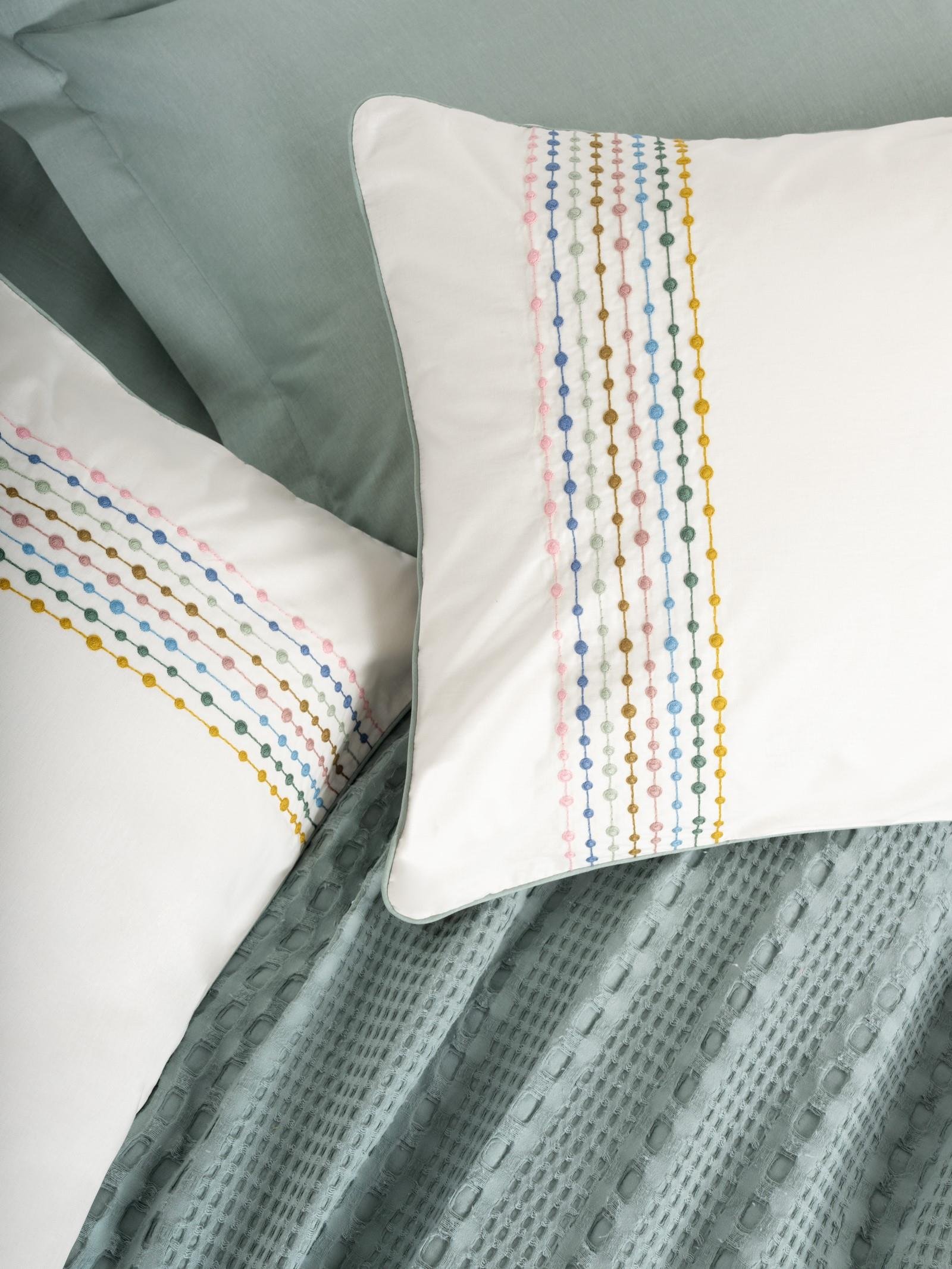 Aura Çift Kişilik Pike Takımı Pebble Mint