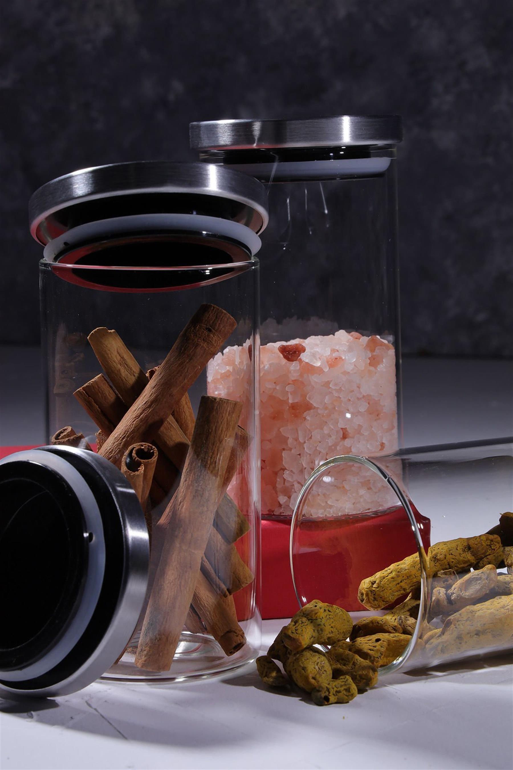 Betsy 300 Ml Metal Kapakli Cam Kavanoz / 1 Adet