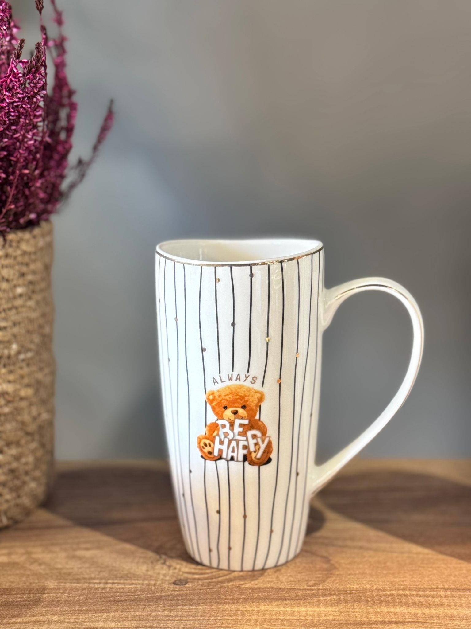 Black Bear Mug Kupa Bardak - 400 ml / 1 Adet