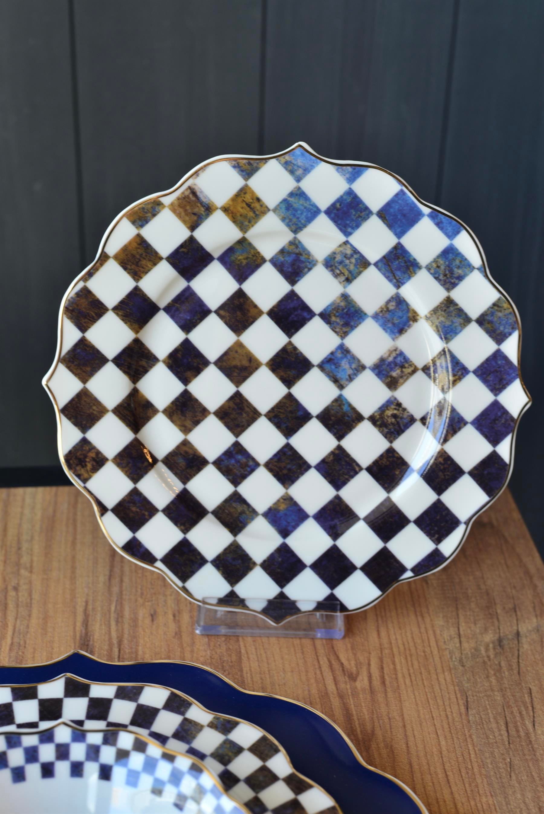 Bonano 24 Parça Porselen 6 Kişilik Yemek Takımı