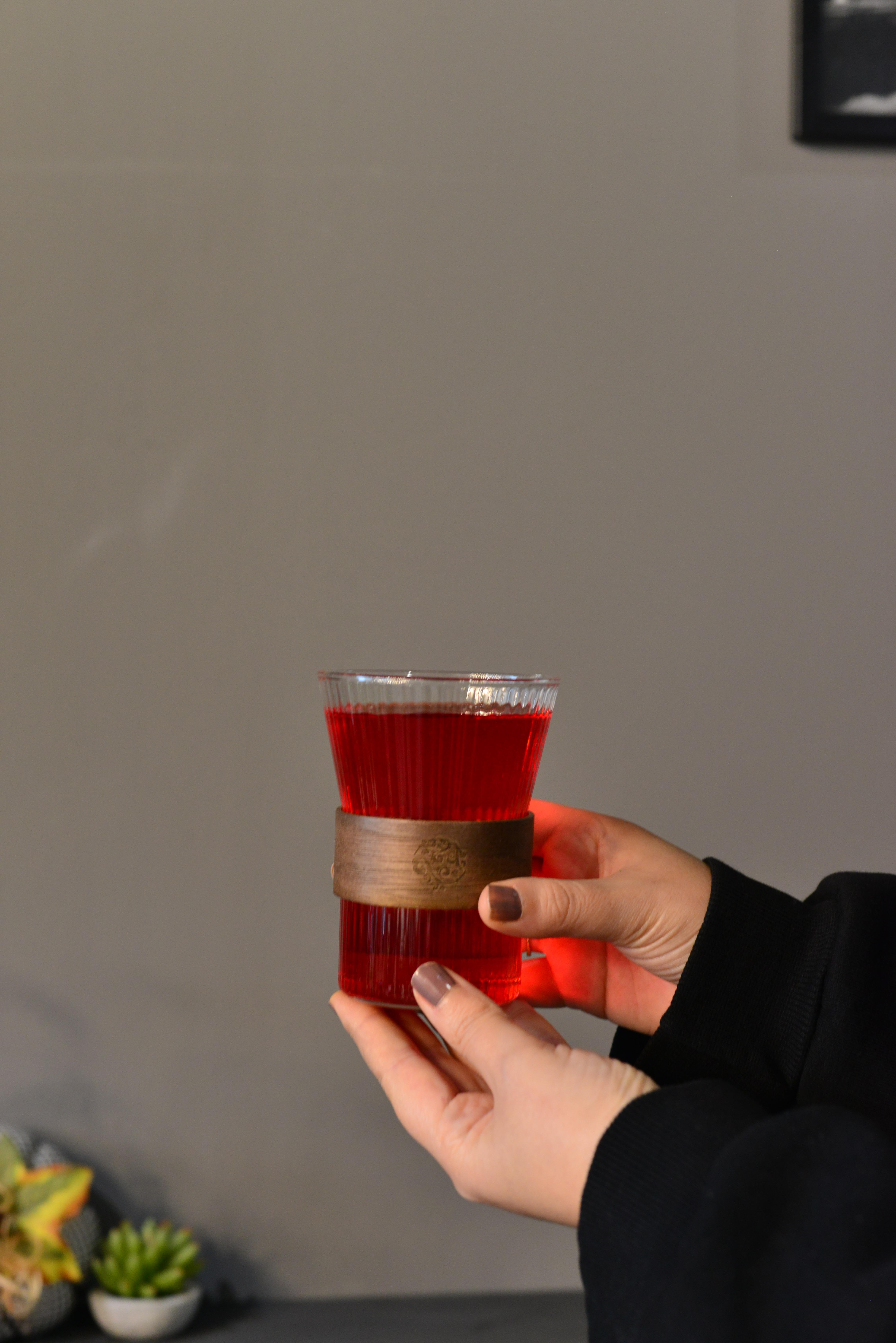 Borosilikat Cam Pinterest Bardak 300 ML / 1 Adet