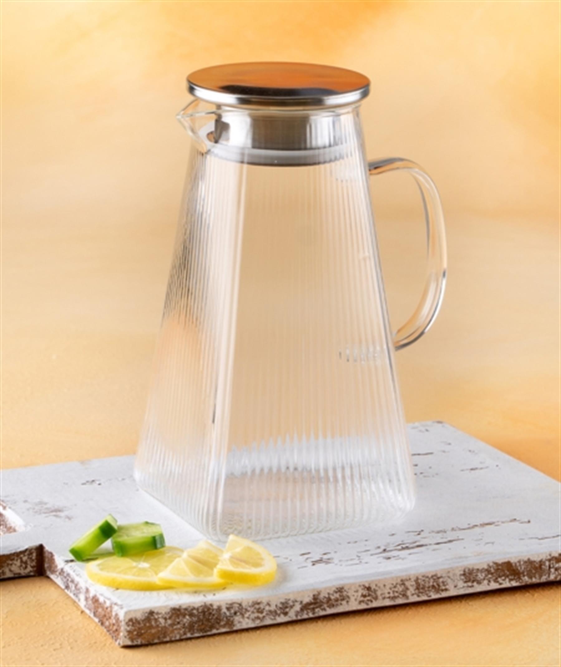 Borosilikat Cam Sürahi - 1500 ML