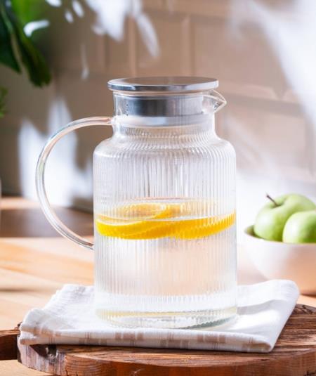 Borosilikat Cam Sürahi - 1700 ML