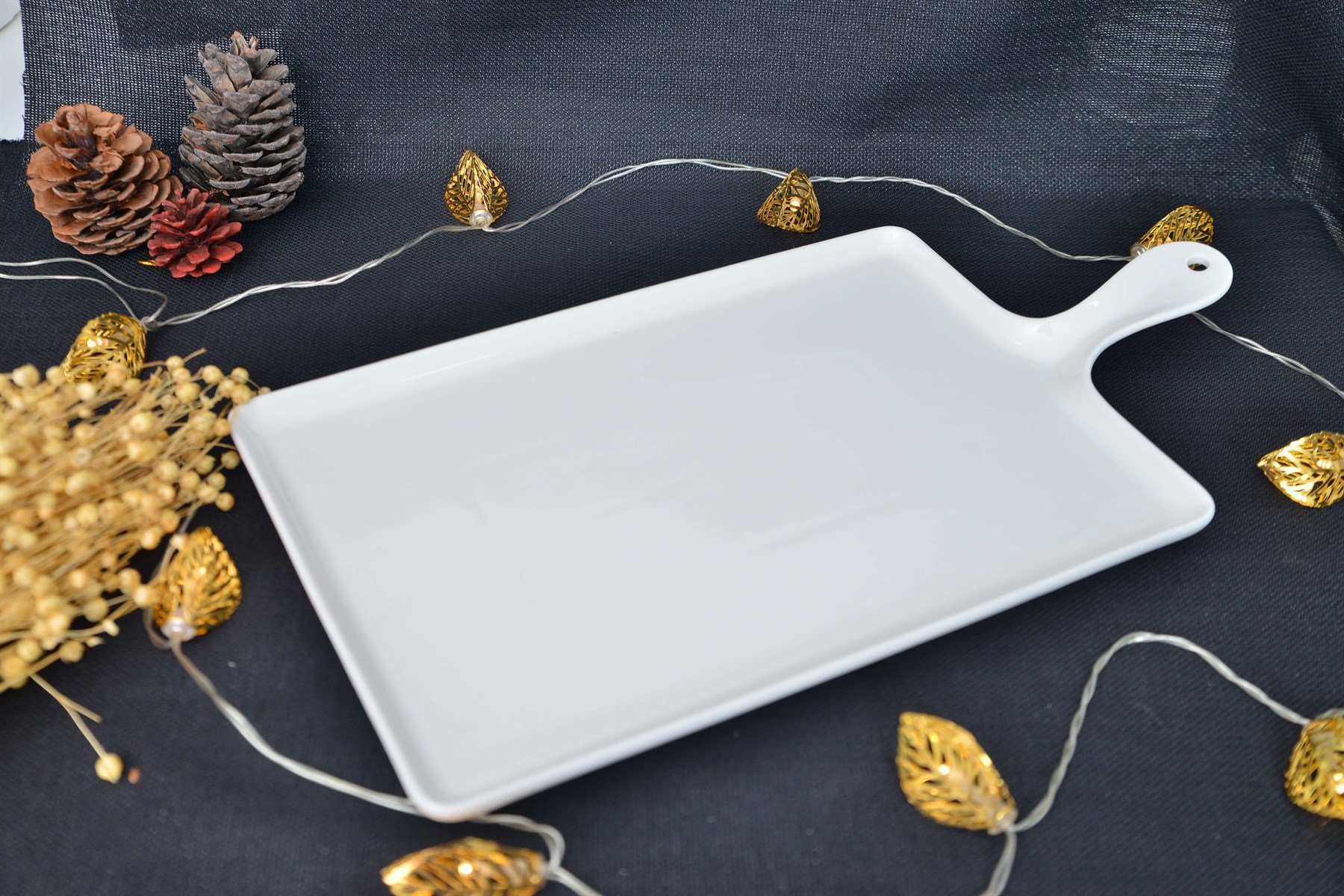 Büyük Boy Porselen Kürek Tabak