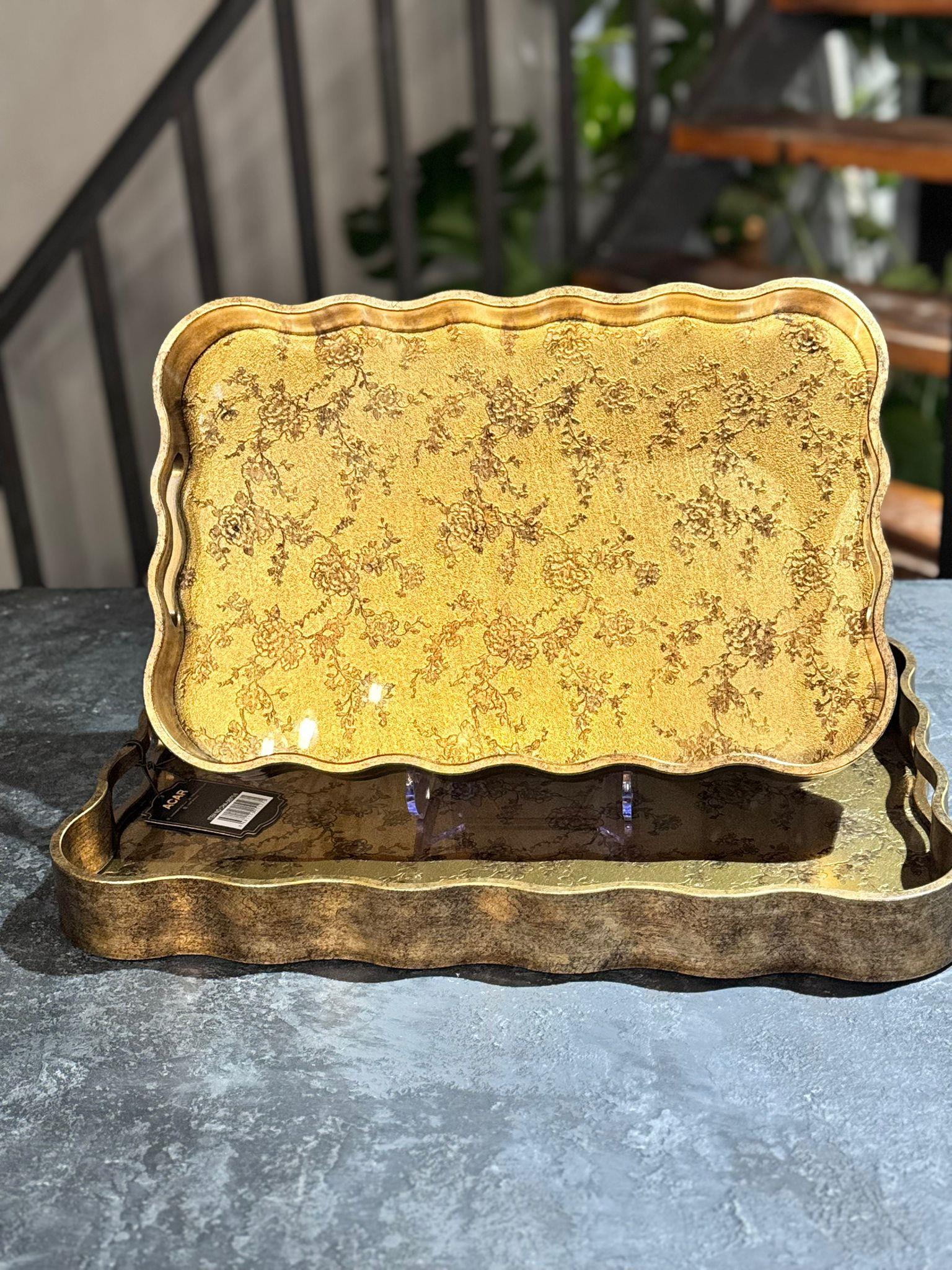 Clea 2 li Cam Tepsi Seti