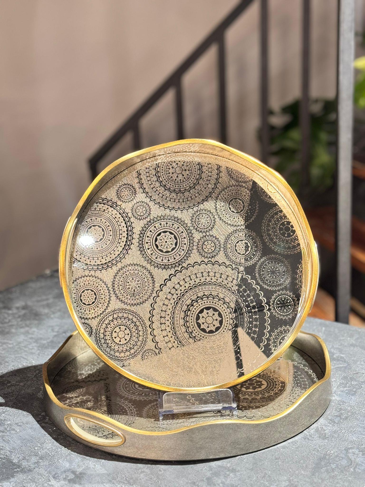 Cora 2 li Cam Tepsi Seti