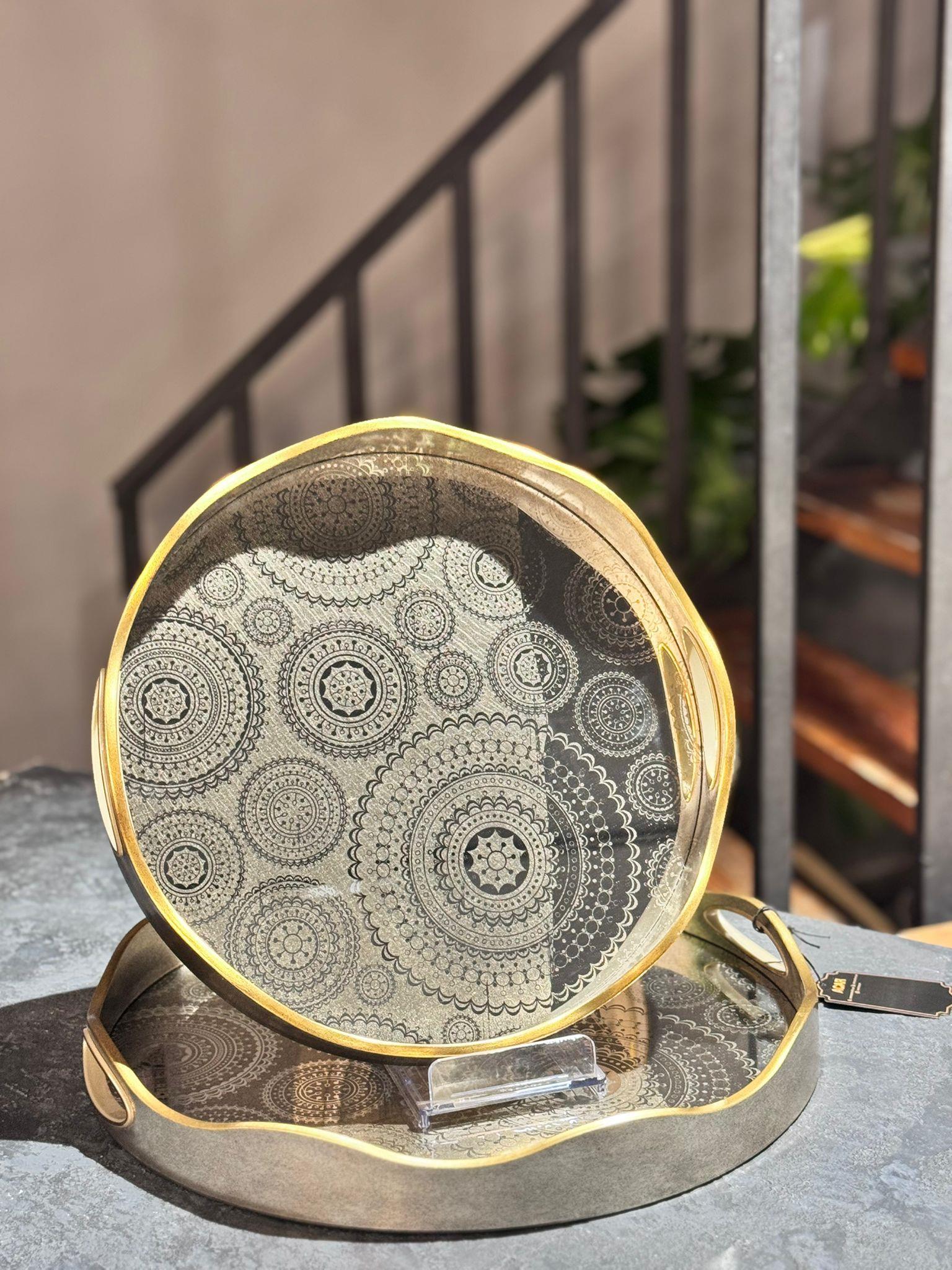 Cora 2 li Cam Tepsi Seti