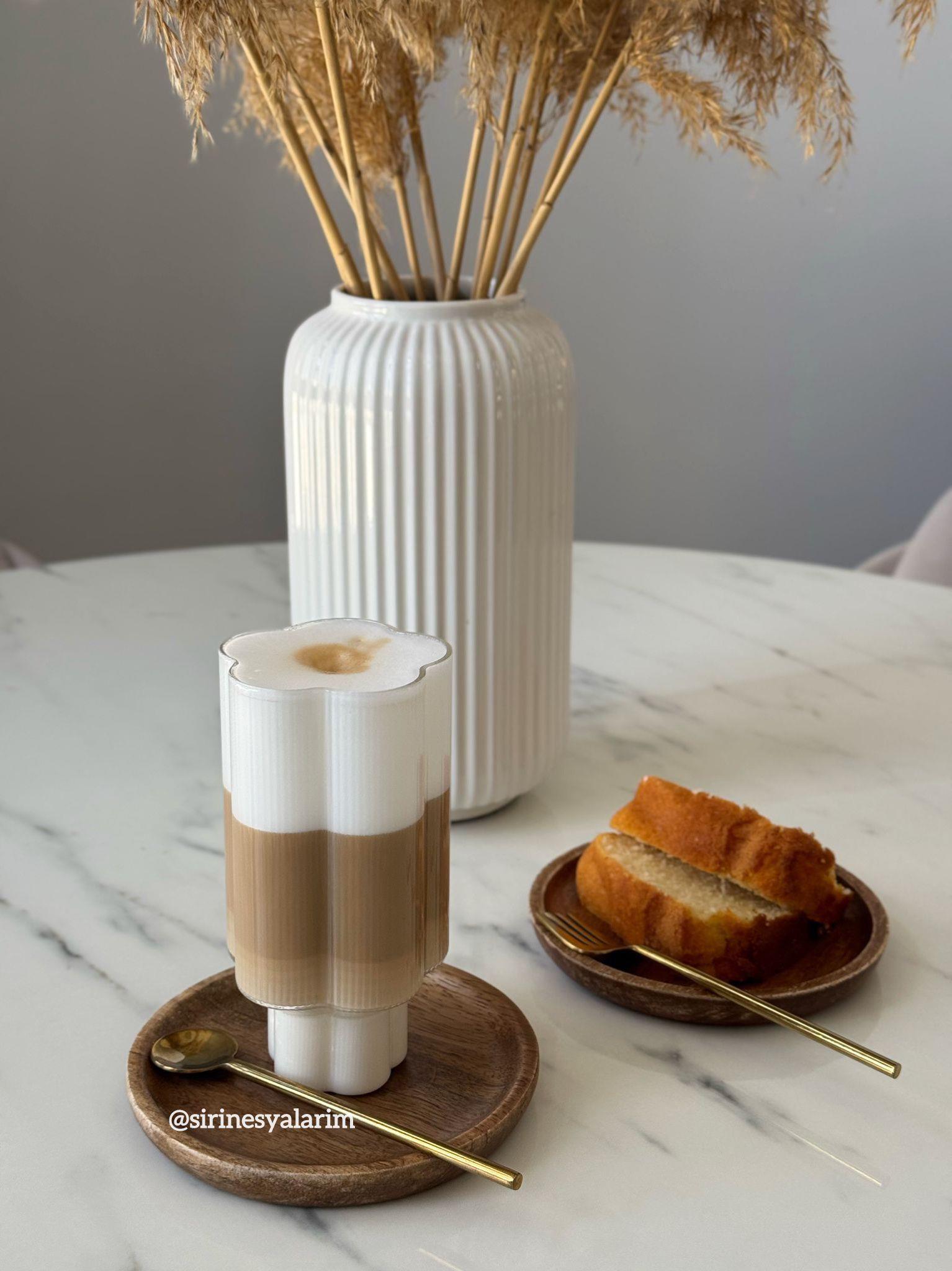 Daisy Borosilikat Cam Pinterest Bardak 320 ML / 1 Adet