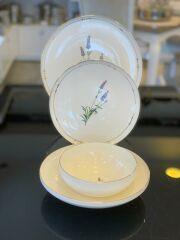 Del Plata 6 Kişilik 24 Parça Porselen Yemek Takımı