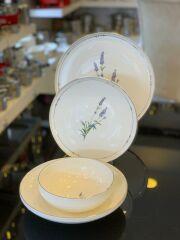 Del Plata 6 Kişilik 24 Parça Porselen Yemek Takımı